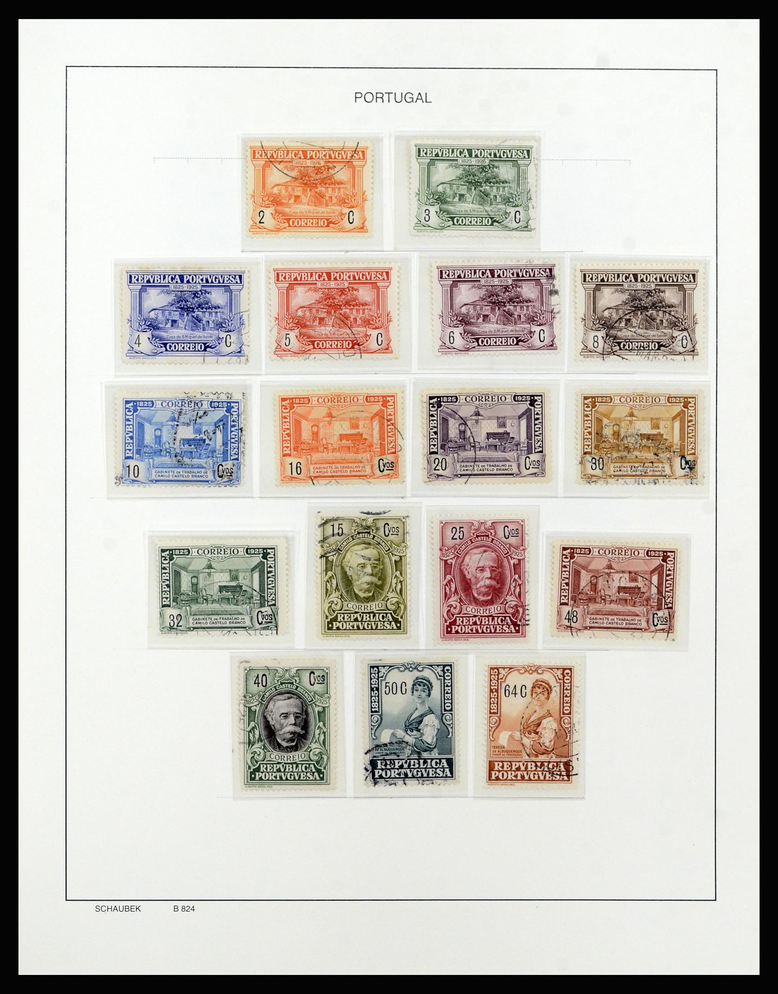 37137 031 - Postzegelverzameling 37137 Portugal 1894-1944.