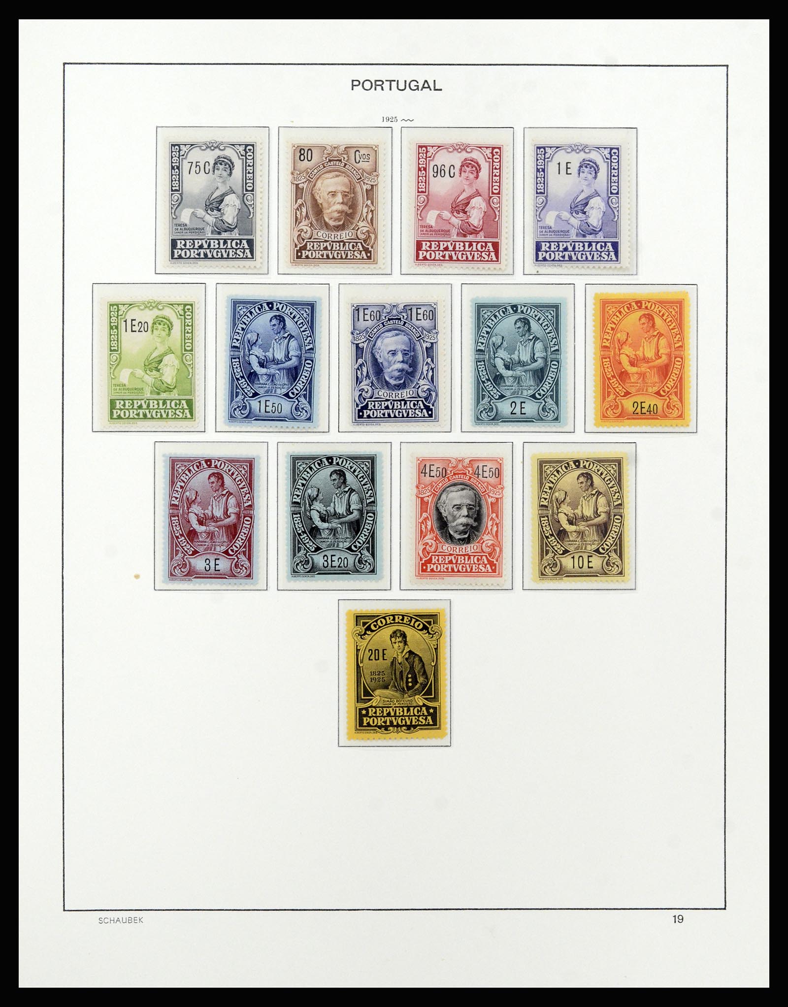 37137 032 - Postzegelverzameling 37137 Portugal 1894-1944.