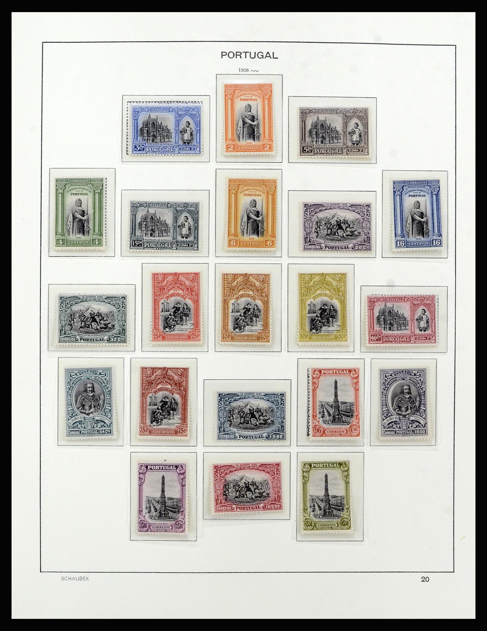 37137 034 - Postzegelverzameling 37137 Portugal 1894-1944.