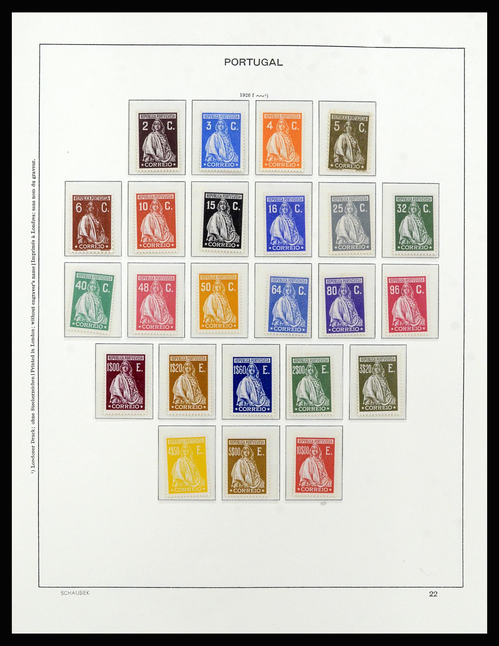 37137 038 - Postzegelverzameling 37137 Portugal 1894-1944.