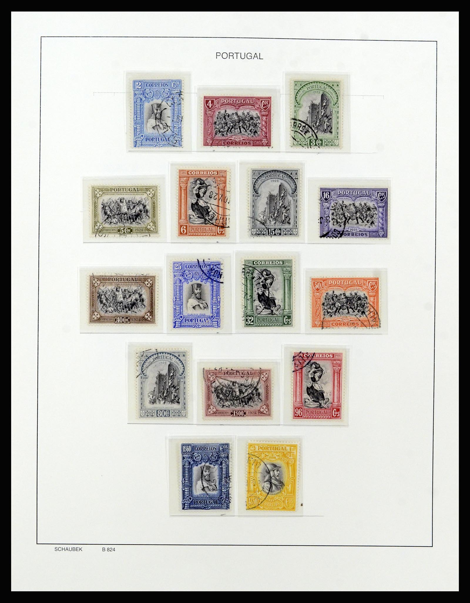 37137 045 - Postzegelverzameling 37137 Portugal 1894-1944.