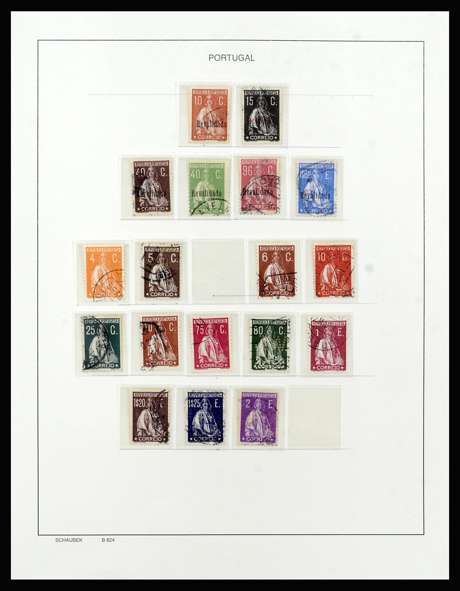 37137 049 - Postzegelverzameling 37137 Portugal 1894-1944.