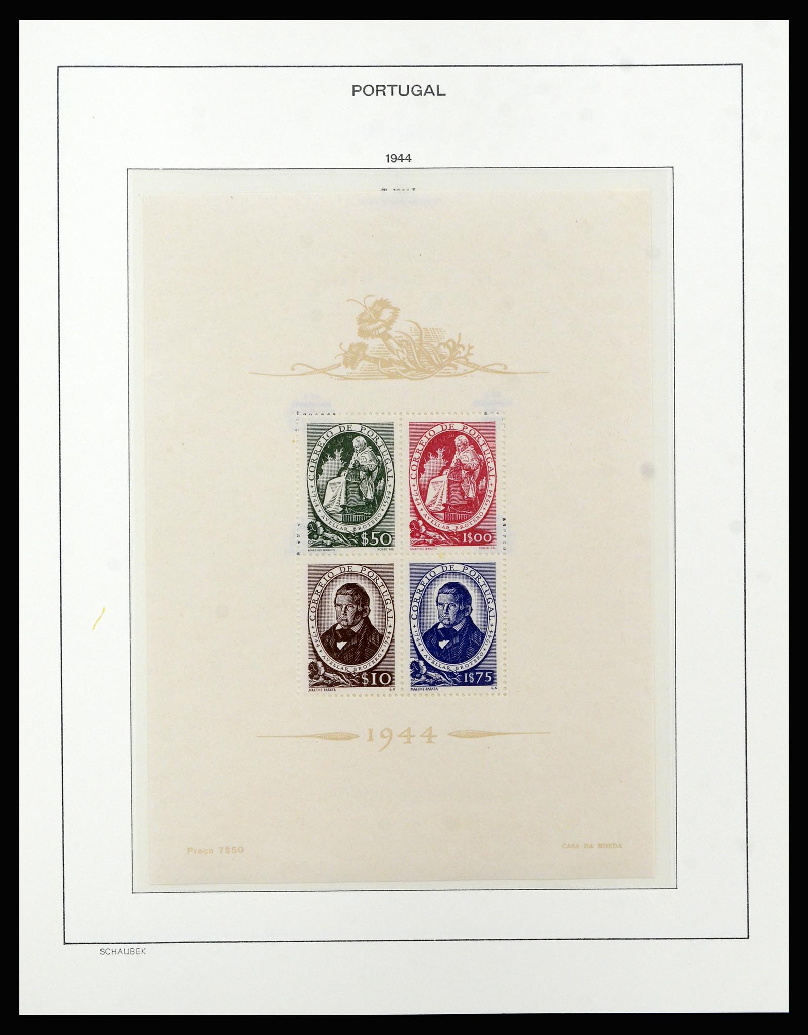 37137 066 - Postzegelverzameling 37137 Portugal 1894-1944.