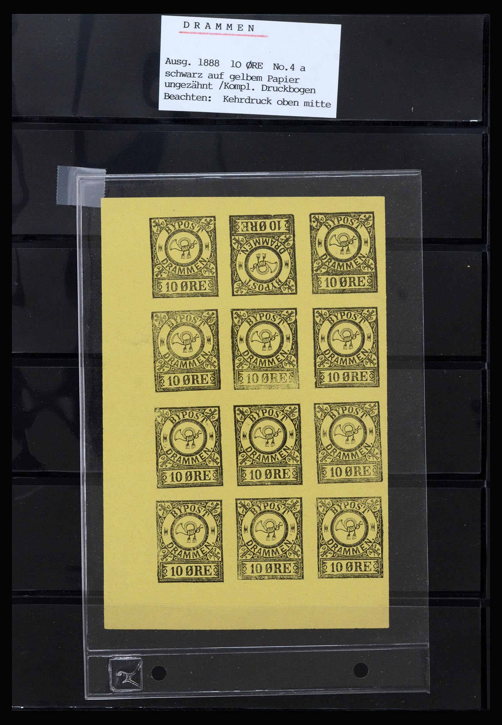 37139 008 - Postzegelverzameling 37139 Noorwegen lokaalpost 1875-1897.