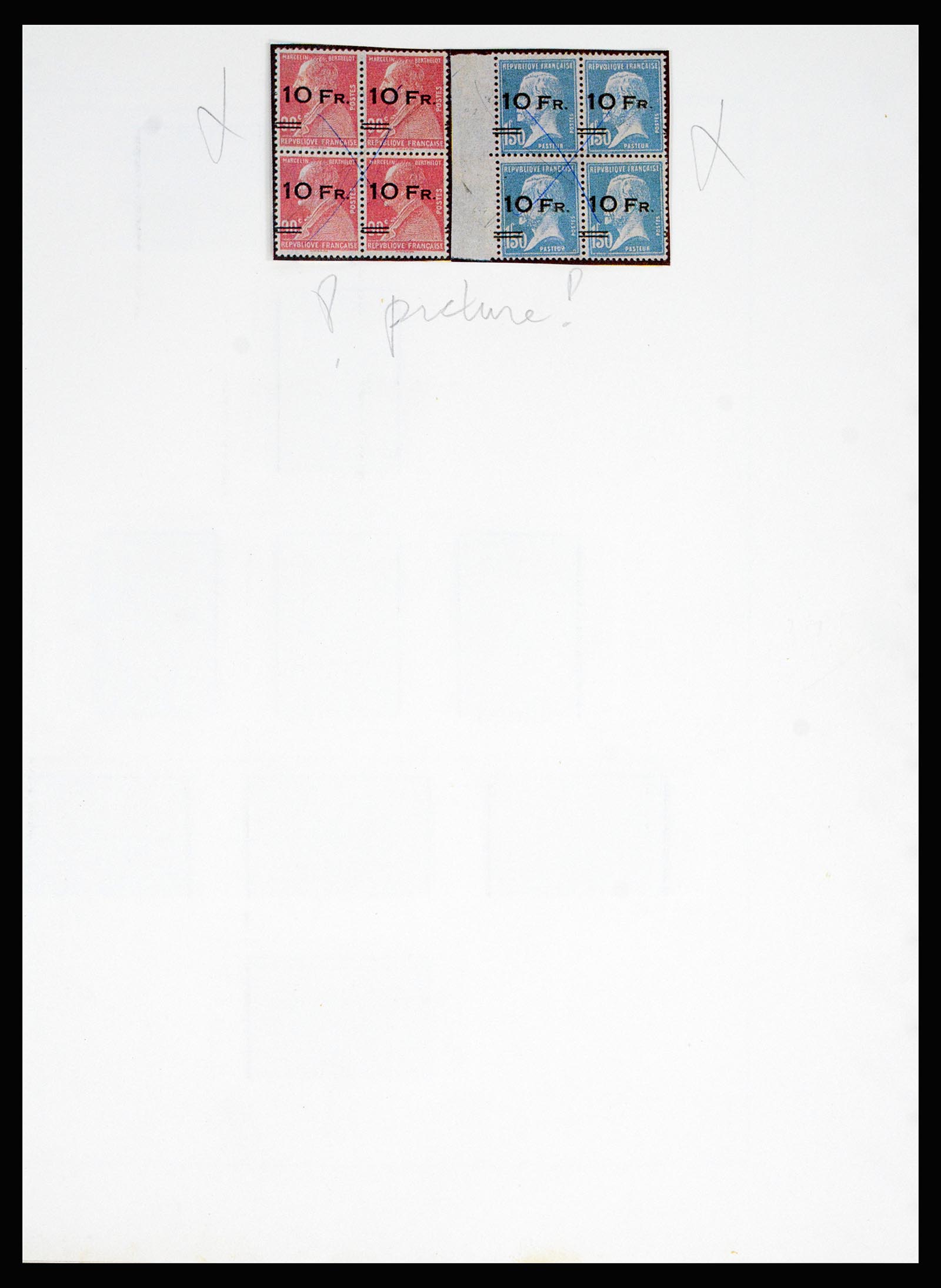 37140 026 - Postzegelverzameling 37140 Frankrijk 1849-1945.
