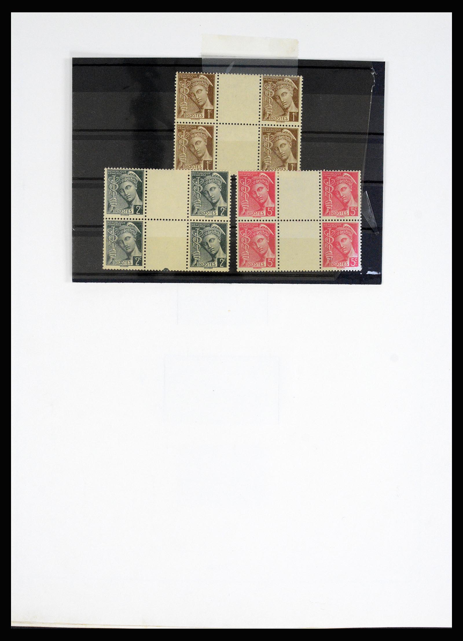 37140 029 - Postzegelverzameling 37140 Frankrijk 1849-1945.