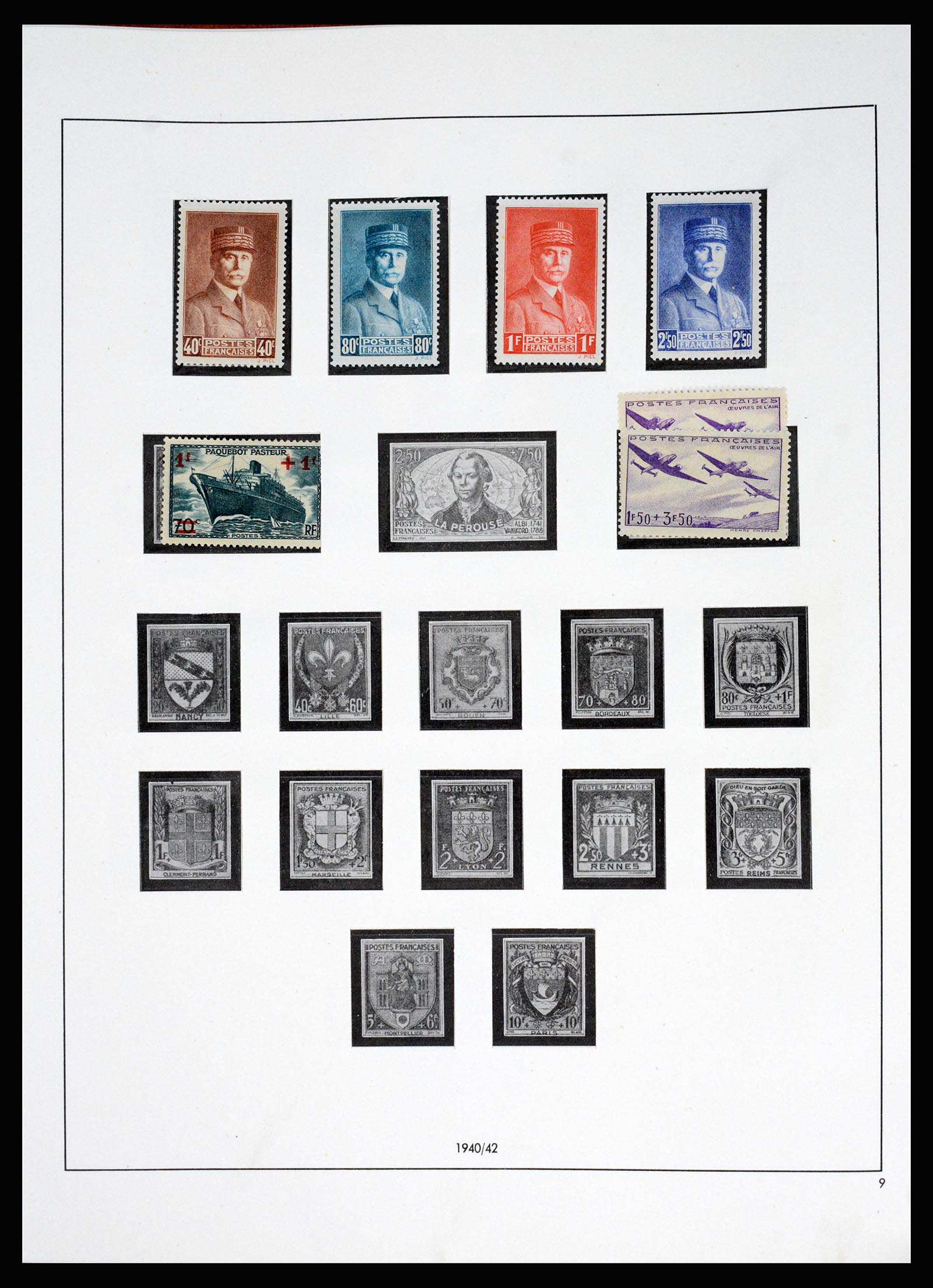 37140 038 - Postzegelverzameling 37140 Frankrijk 1849-1945.