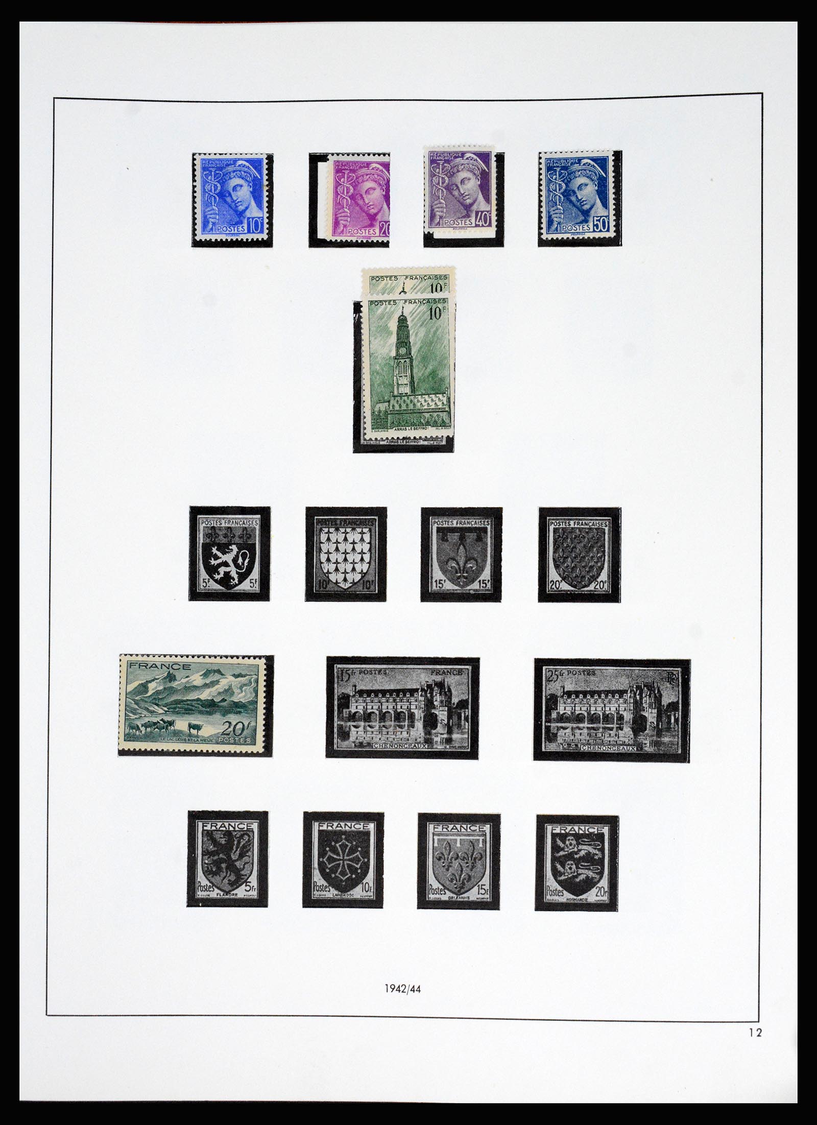 37140 041 - Stamp collection 37140 France 1849-1945.