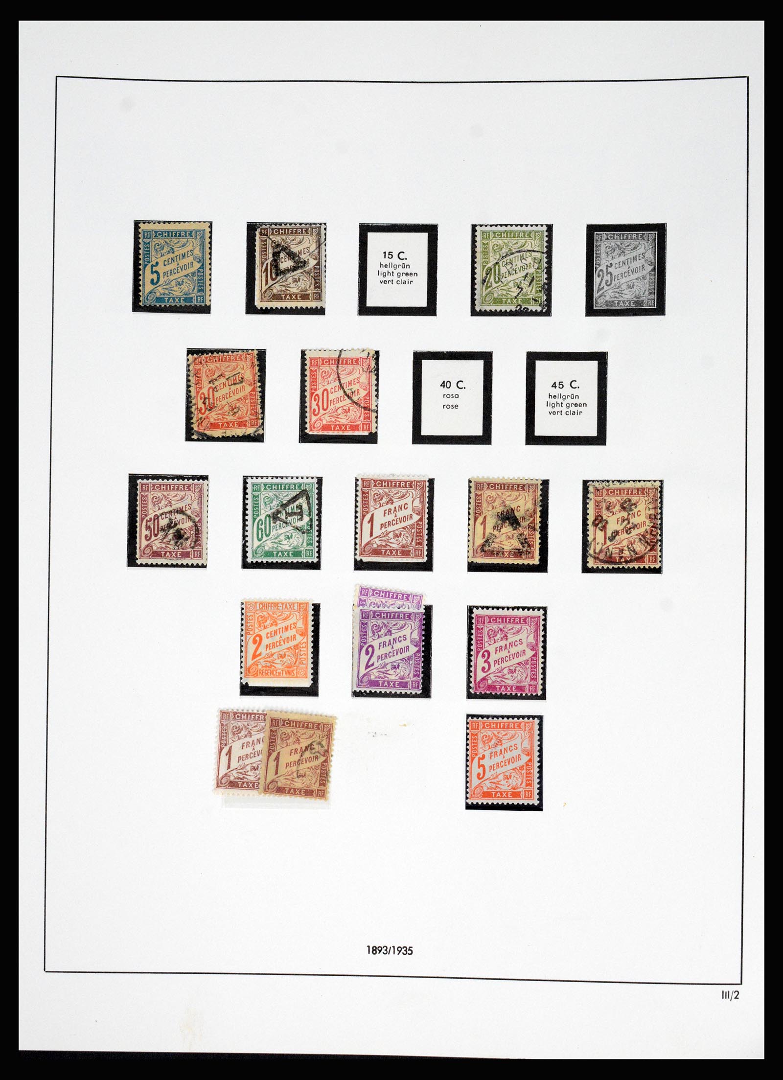37140 050 - Stamp collection 37140 France 1849-1945.