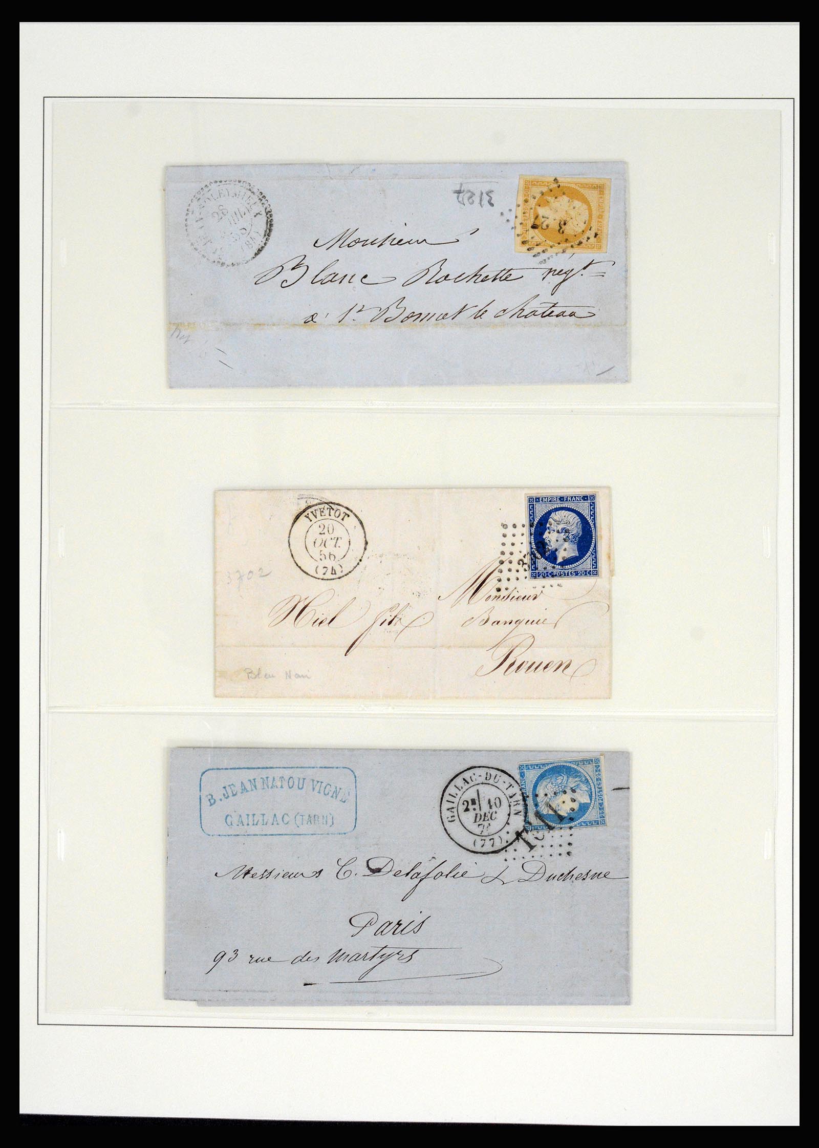 37140 058 - Stamp collection 37140 France 1849-1945.