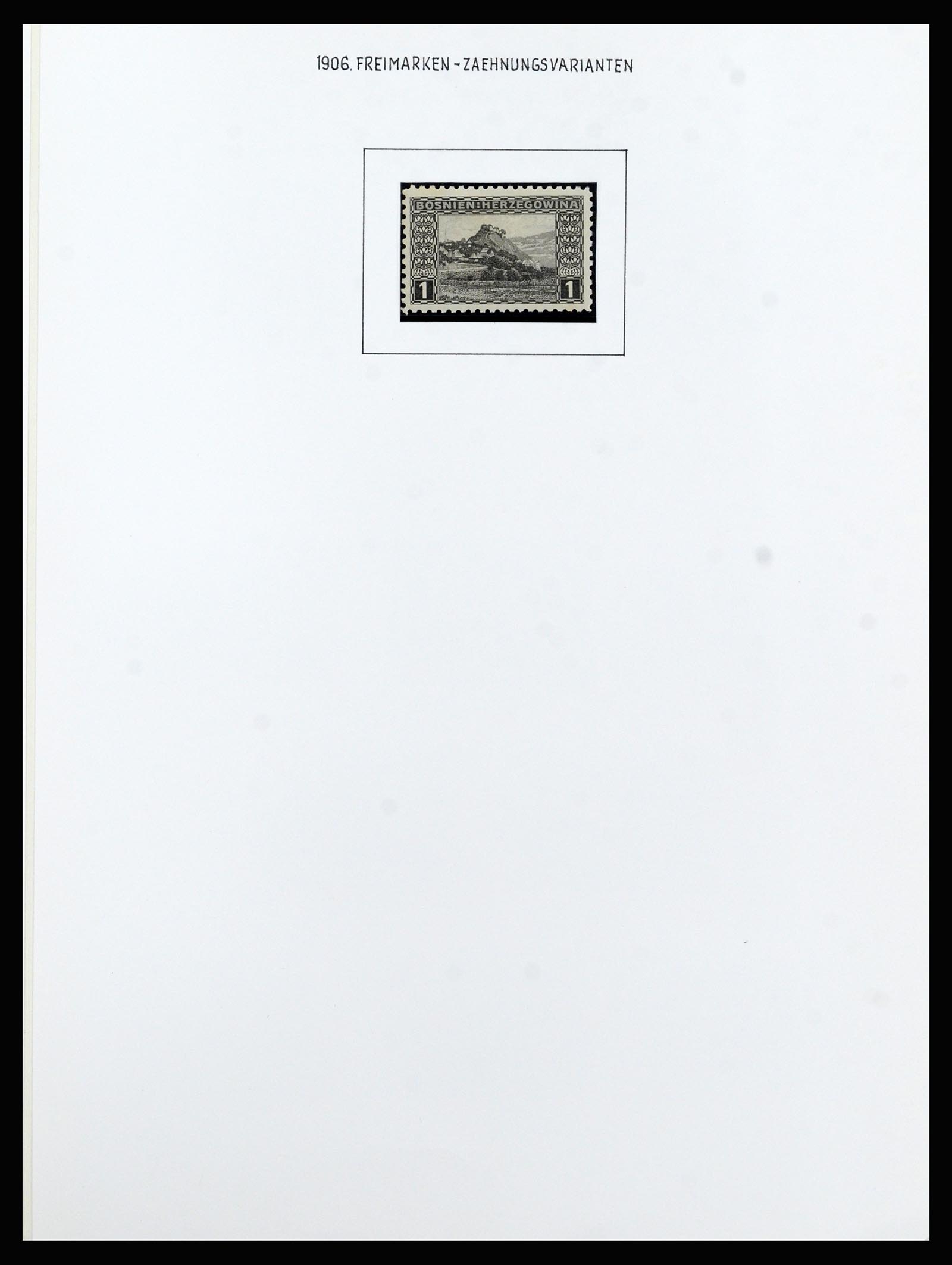 37141 011 - Postzegelverzameling 37141 Bosnië-Herzegowina 1879-1918.