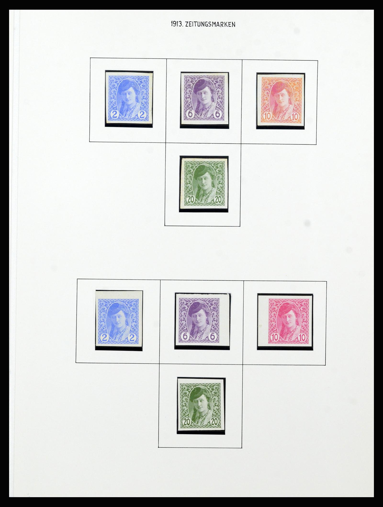 37141 024 - Postzegelverzameling 37141 Bosnië-Herzegowina 1879-1918.
