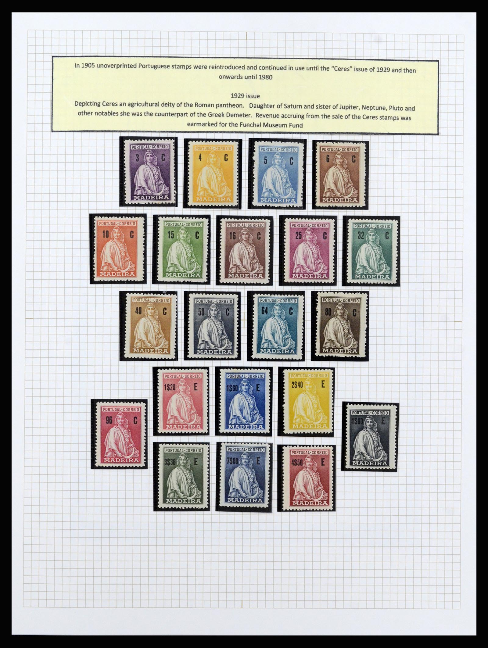 37142 006 - Postzegelverzameling 37142 Portugese koloniën 1882-1998.