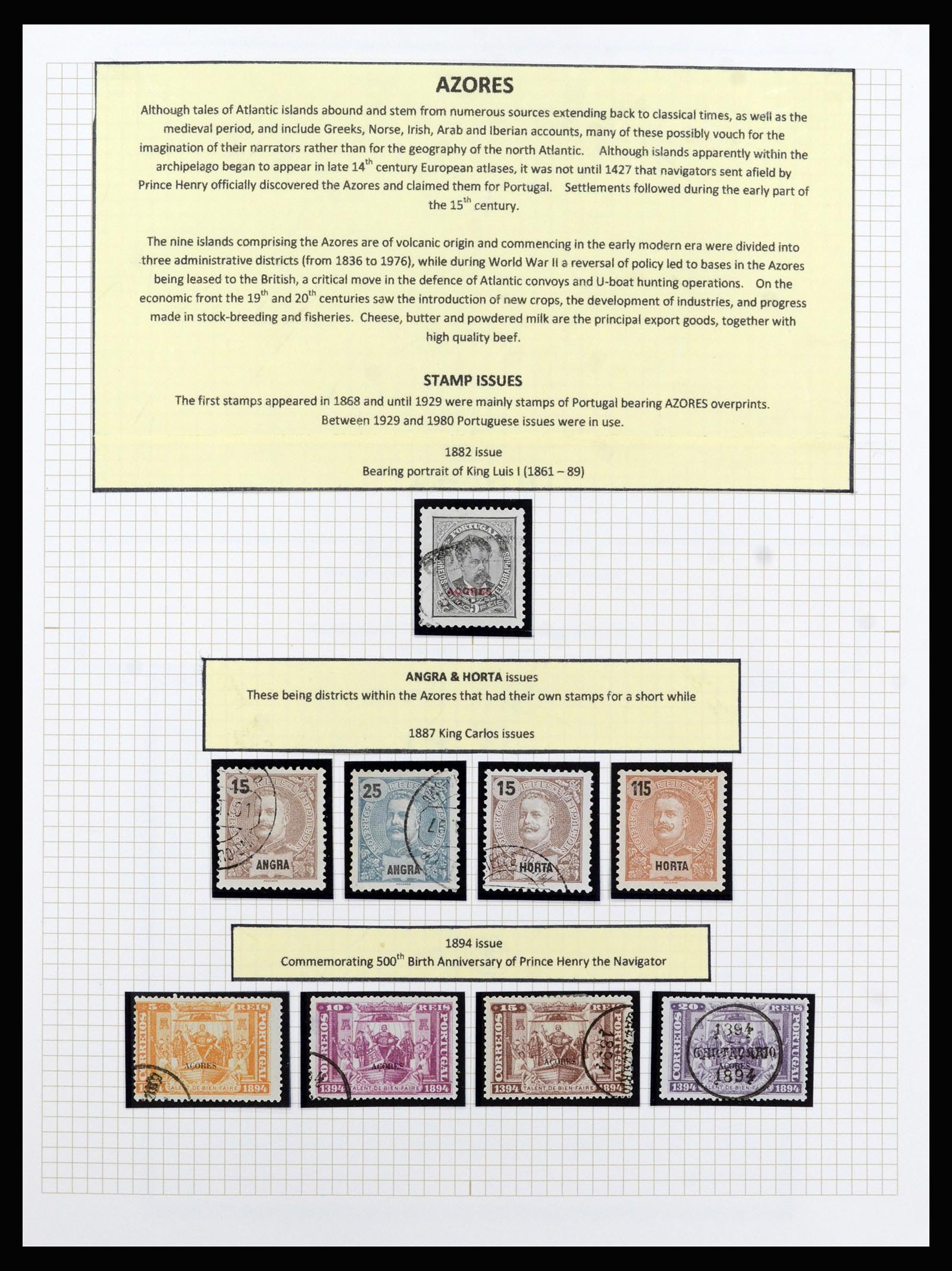 37142 013 - Postzegelverzameling 37142 Portugese koloniën 1882-1998.