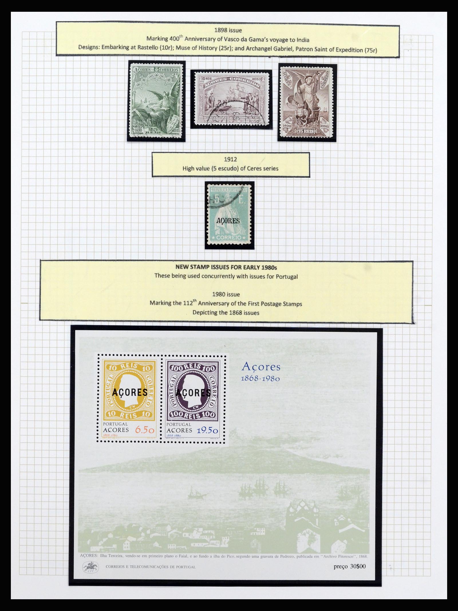 37142 014 - Postzegelverzameling 37142 Portugese koloniën 1882-1998.