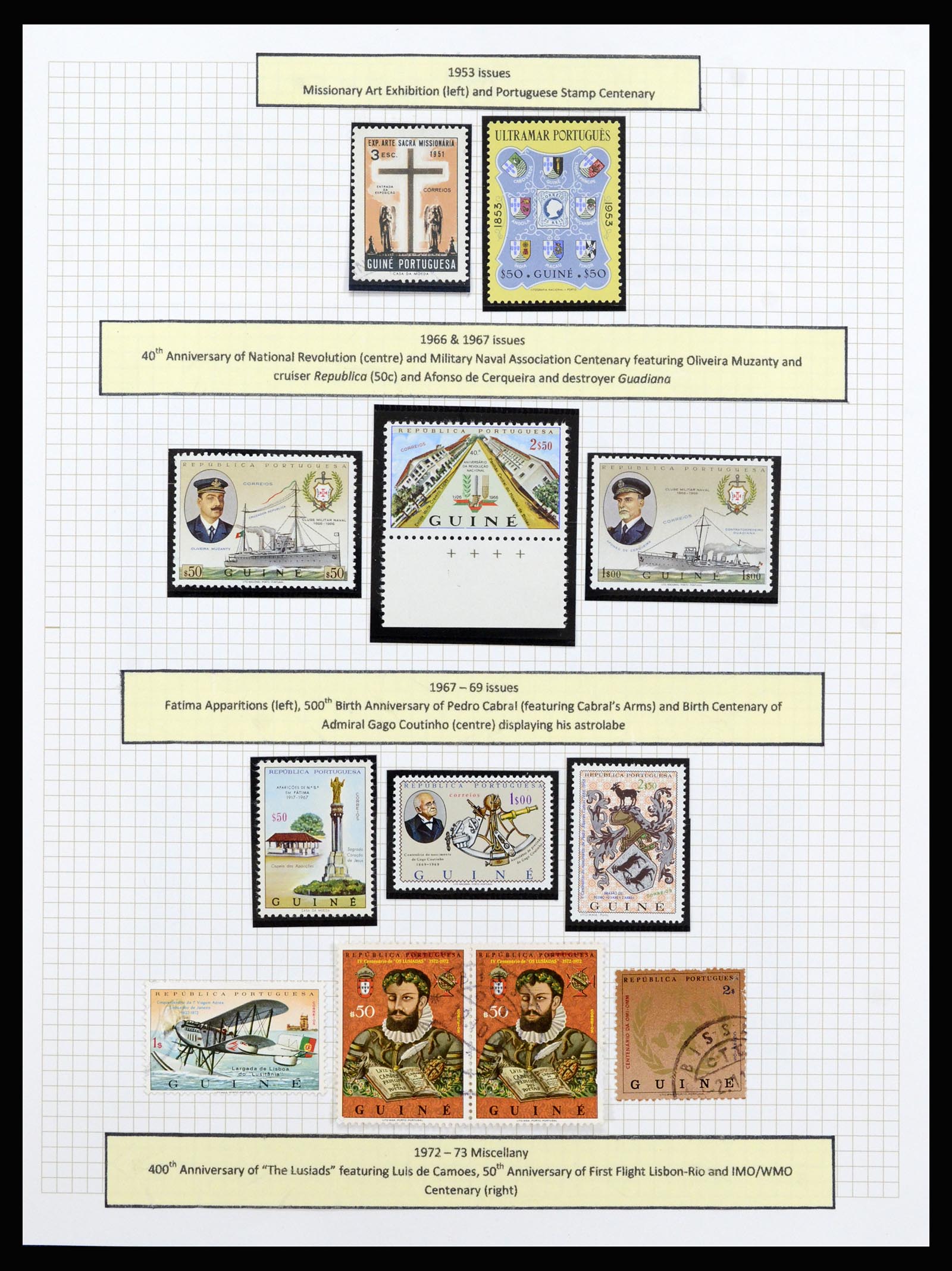 37142 027 - Postzegelverzameling 37142 Portugese koloniën 1882-1998.