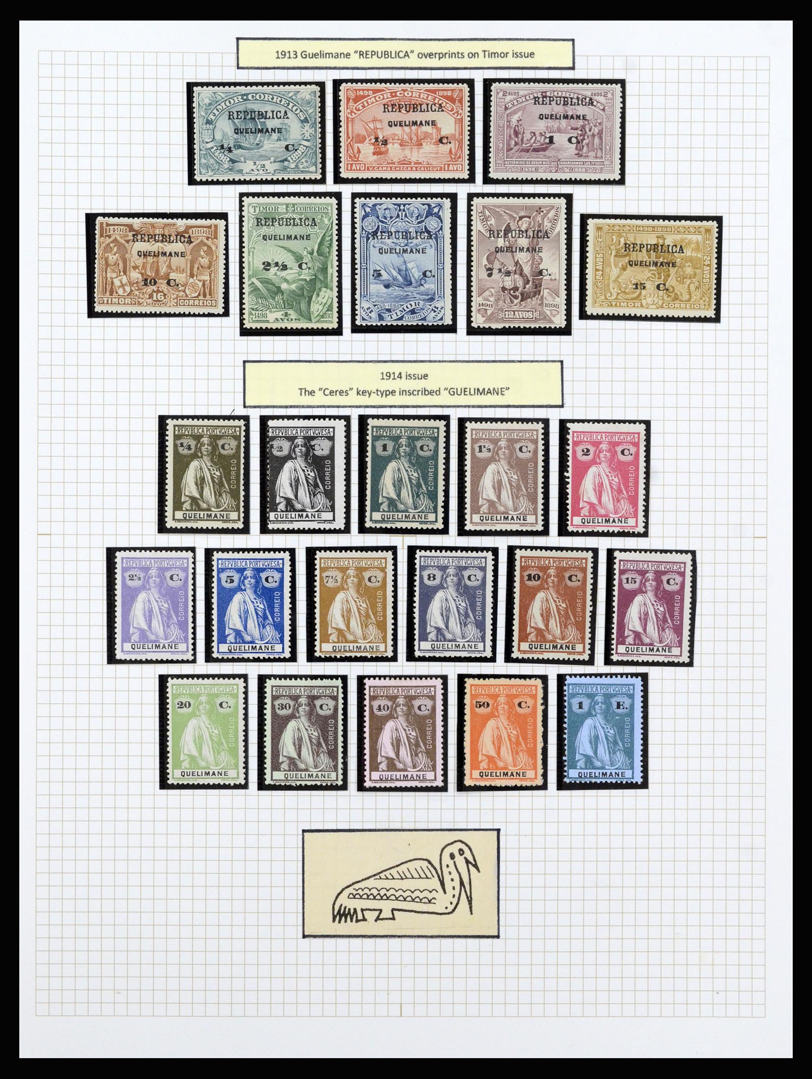 37142 041 - Postzegelverzameling 37142 Portugese koloniën 1882-1998.