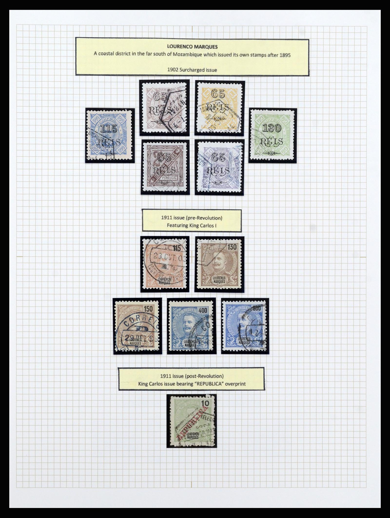 37142 042 - Postzegelverzameling 37142 Portugese koloniën 1882-1998.