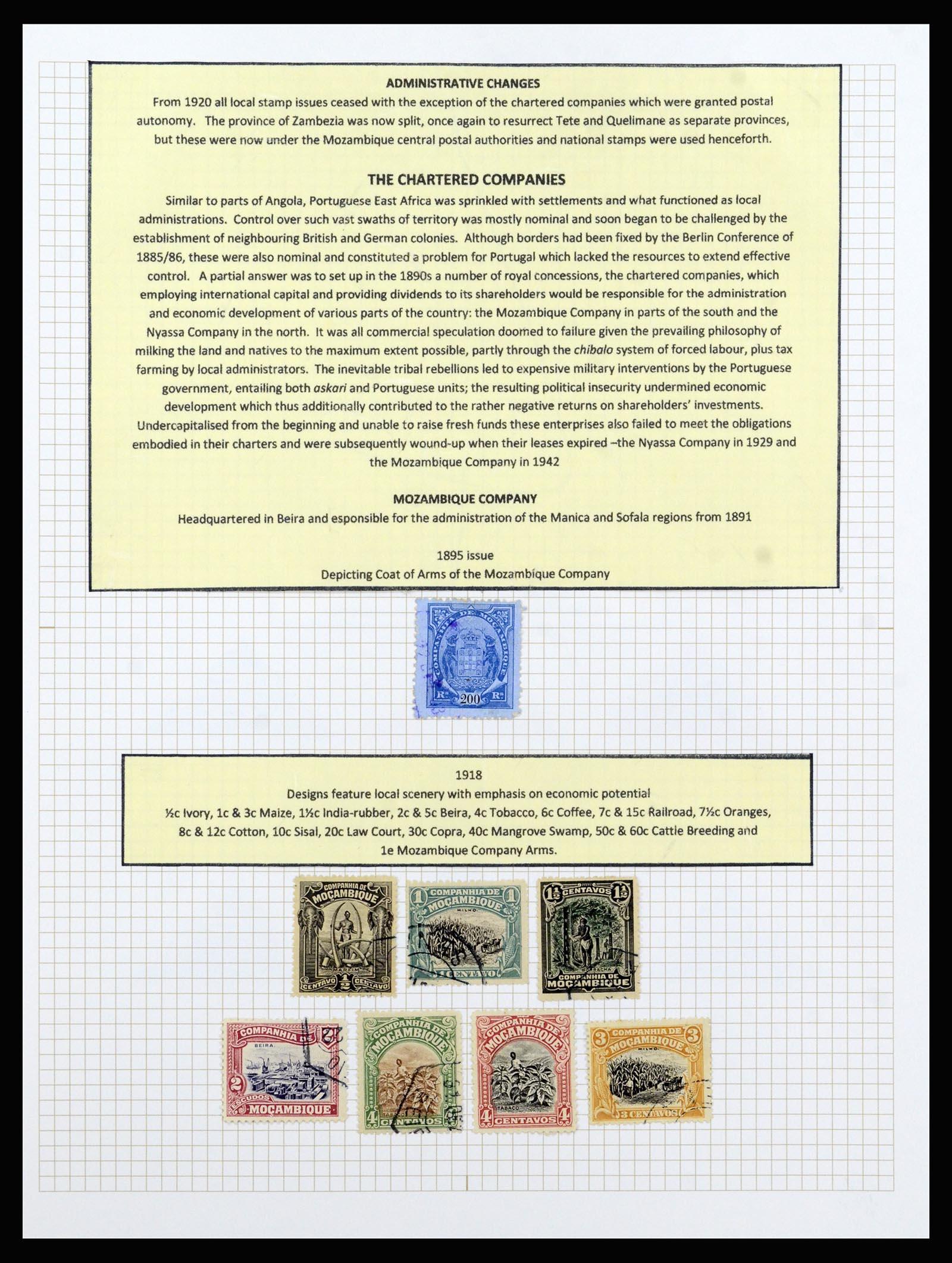 37142 043 - Postzegelverzameling 37142 Portugese koloniën 1882-1998.