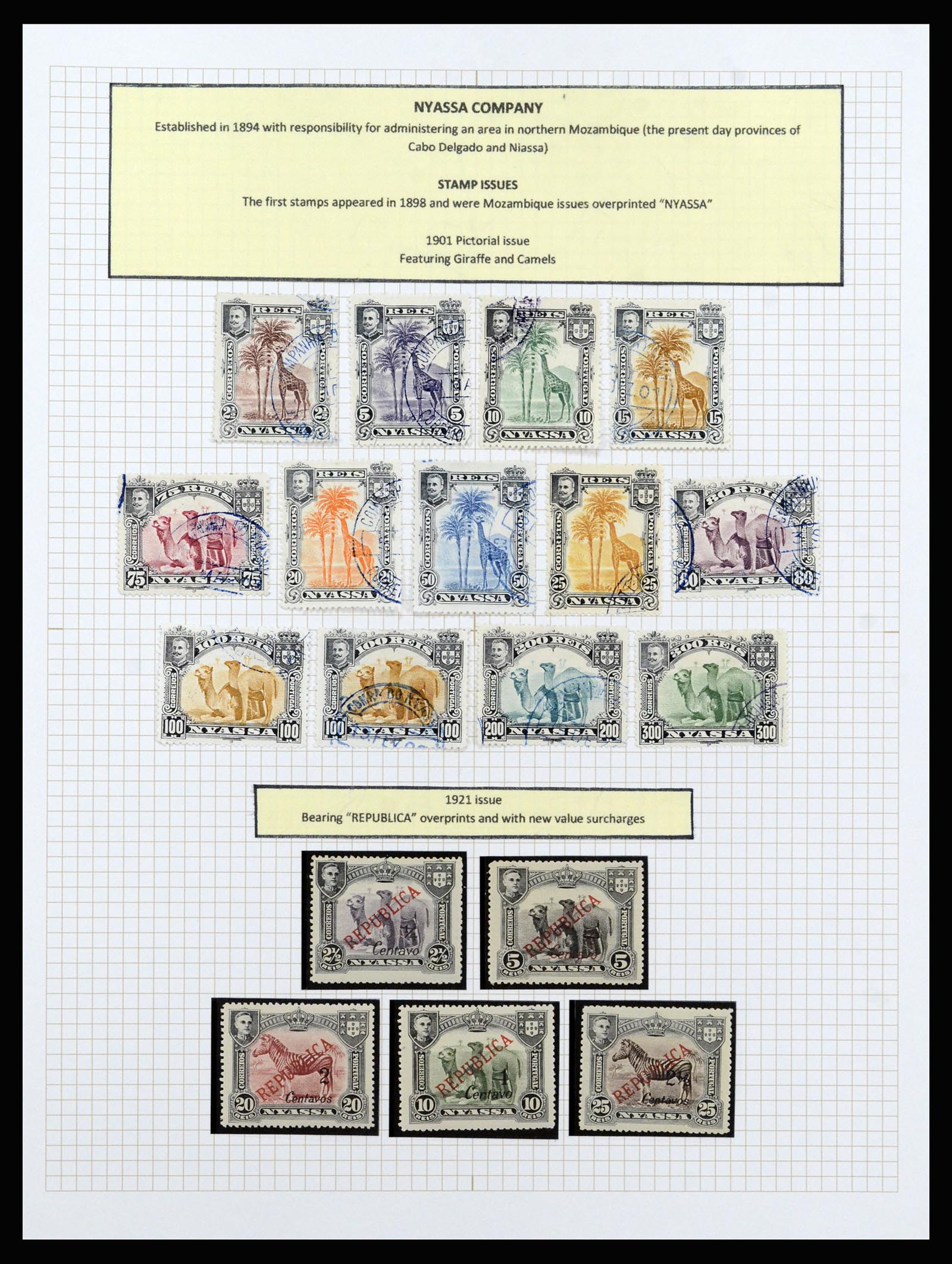 37142 048 - Postzegelverzameling 37142 Portugese koloniën 1882-1998.