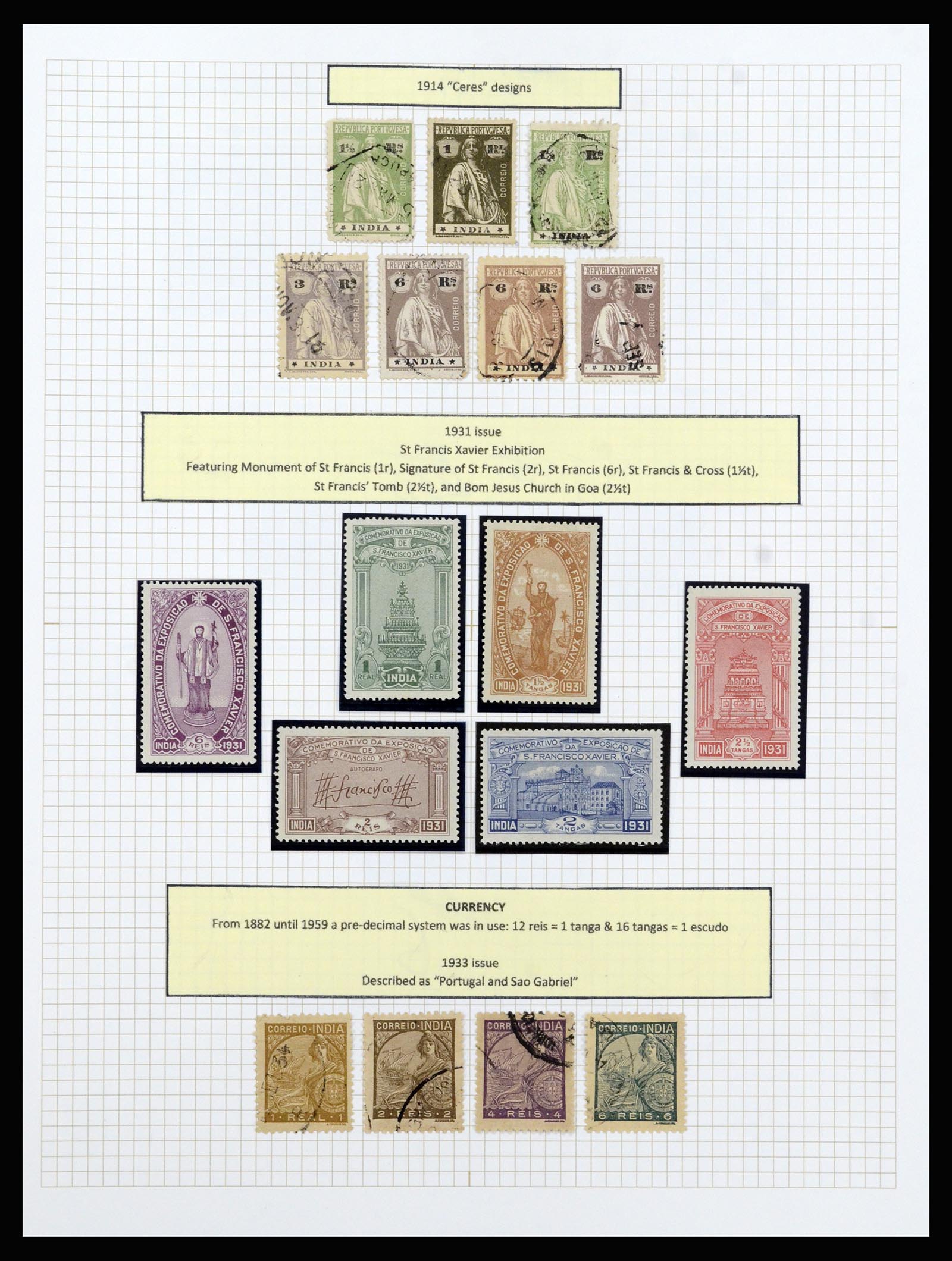 37142 053 - Postzegelverzameling 37142 Portugese koloniën 1882-1998.