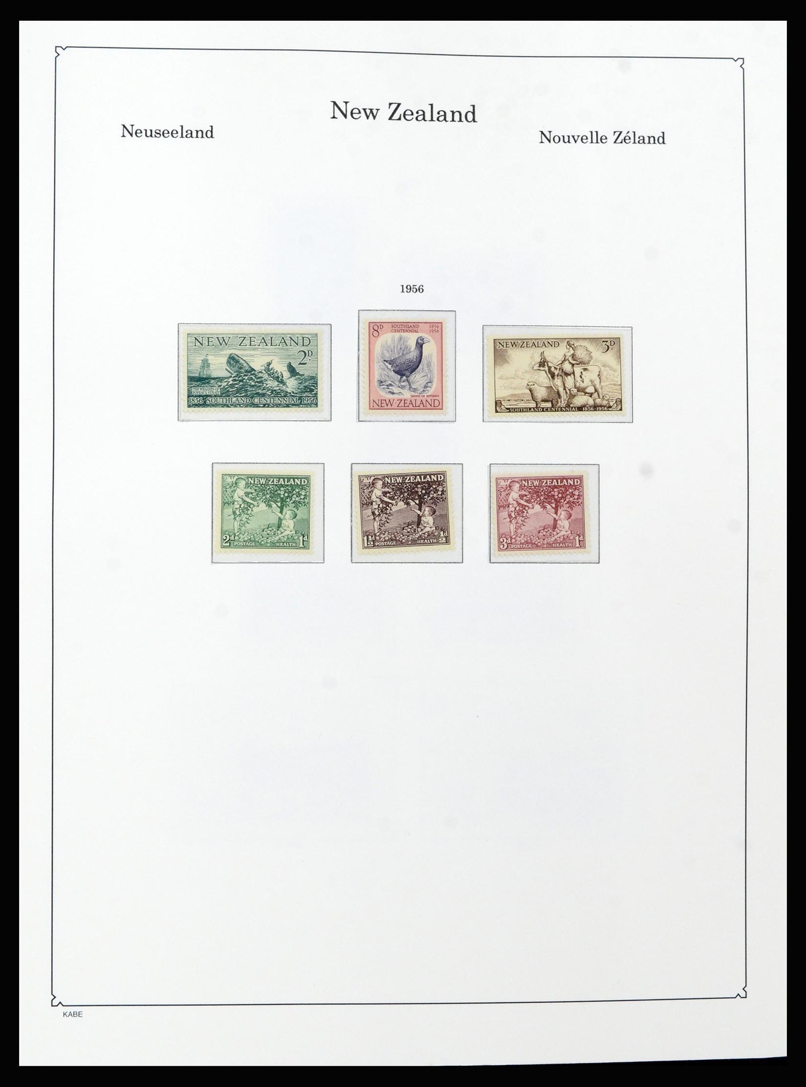 37148 026 - Postzegelverzameling 37148 Nieuw Zeeland speciaal verzameling 1953-19