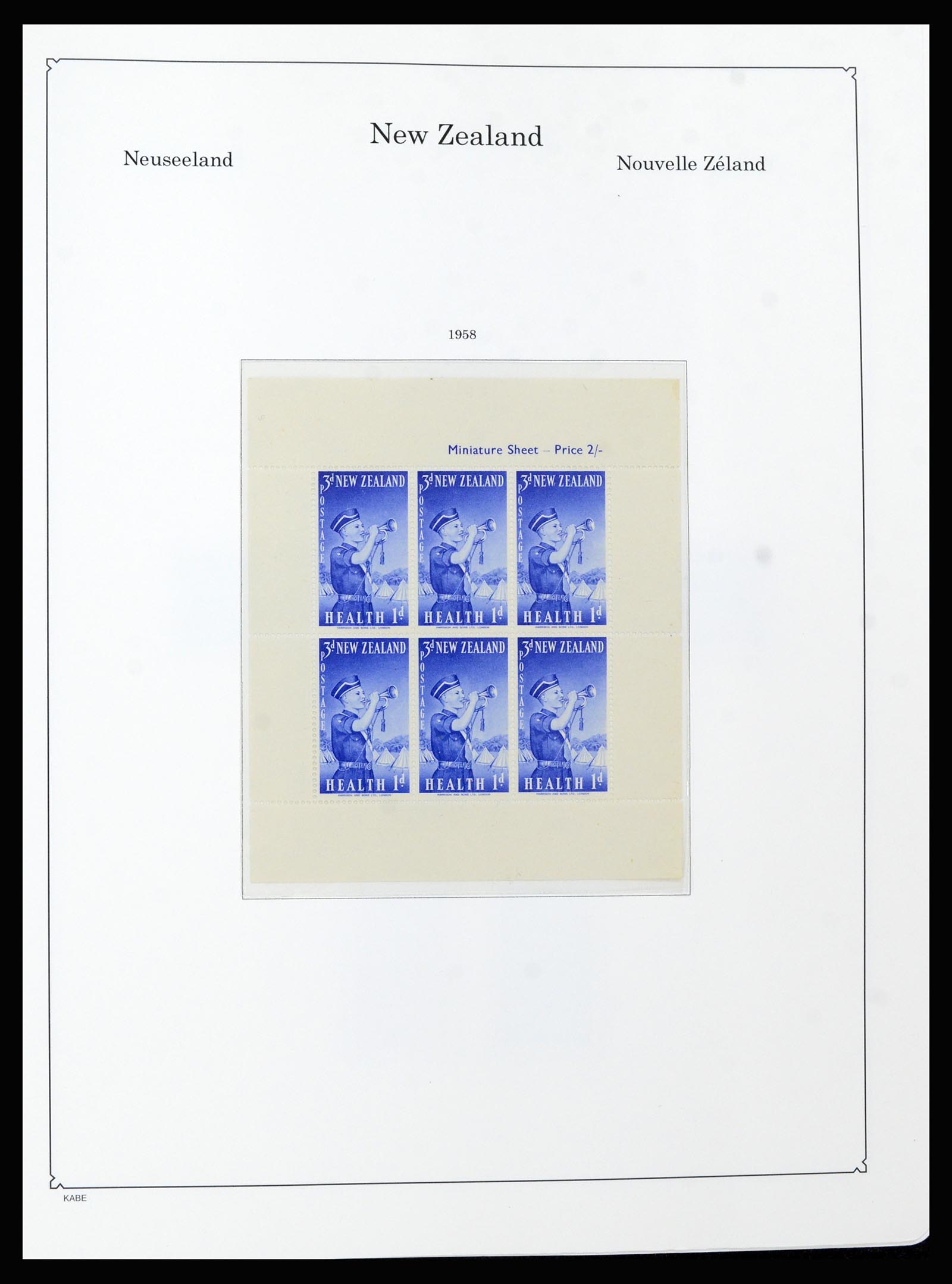 37148 032 - Postzegelverzameling 37148 Nieuw Zeeland speciaal verzameling 1953-19