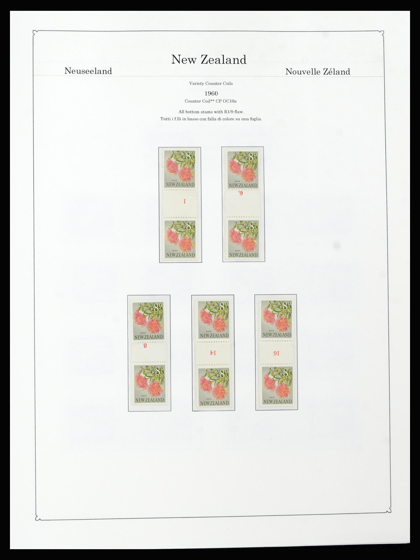 37148 051 - Postzegelverzameling 37148 Nieuw Zeeland speciaal verzameling 1953-19