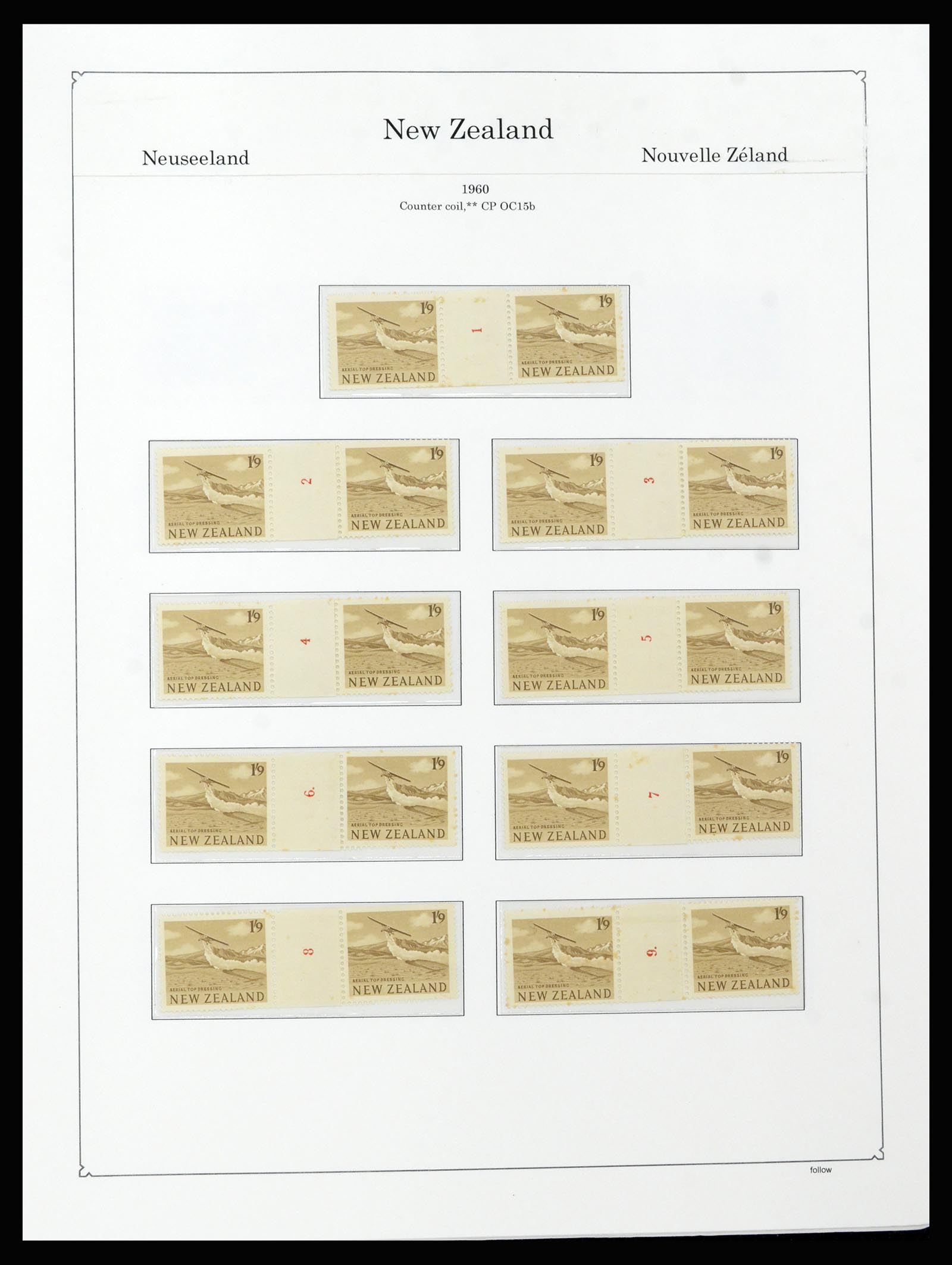 37148 056 - Postzegelverzameling 37148 Nieuw Zeeland speciaal verzameling 1953-19