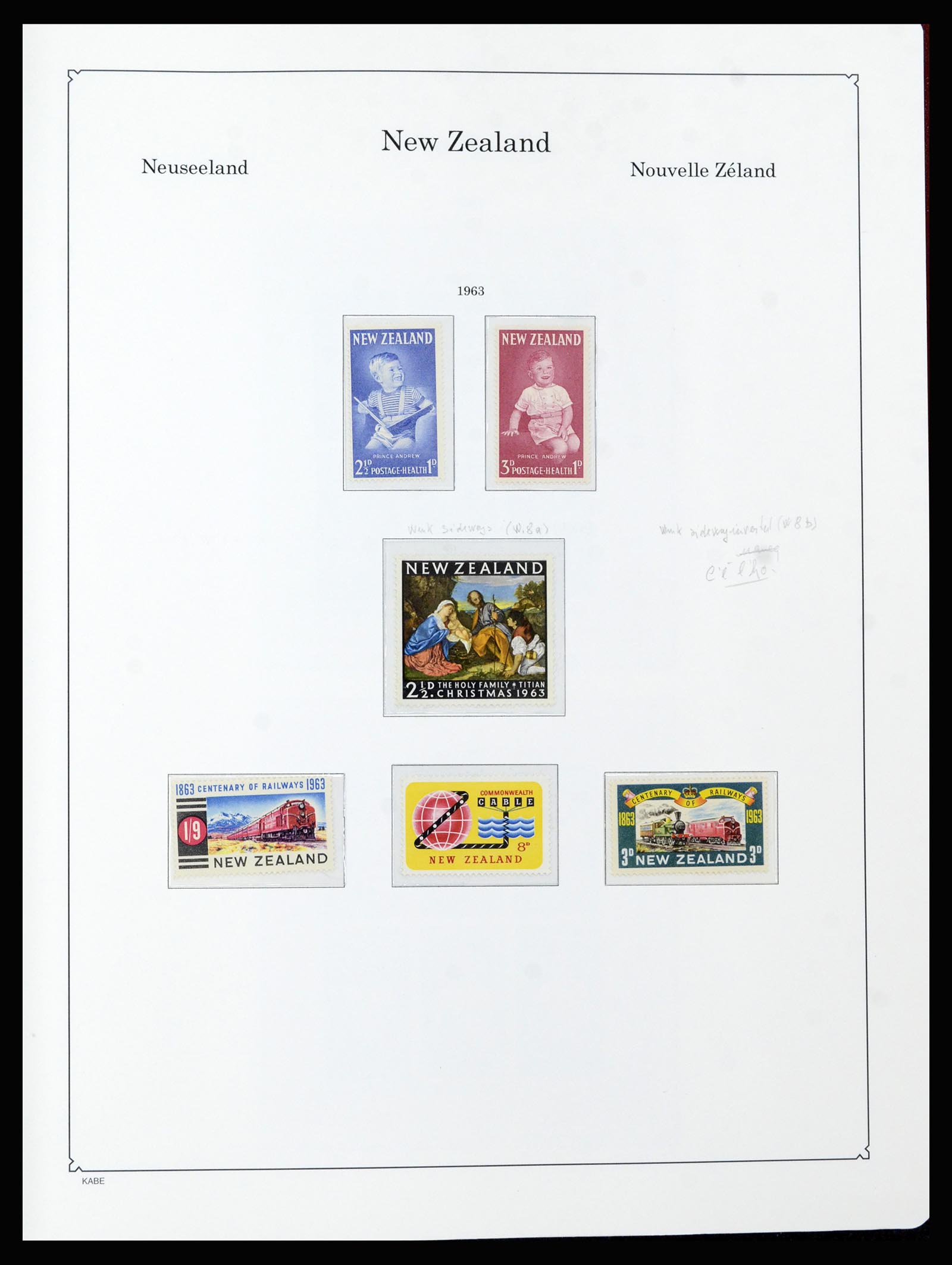 37148 065 - Postzegelverzameling 37148 Nieuw Zeeland speciaal verzameling 1953-19