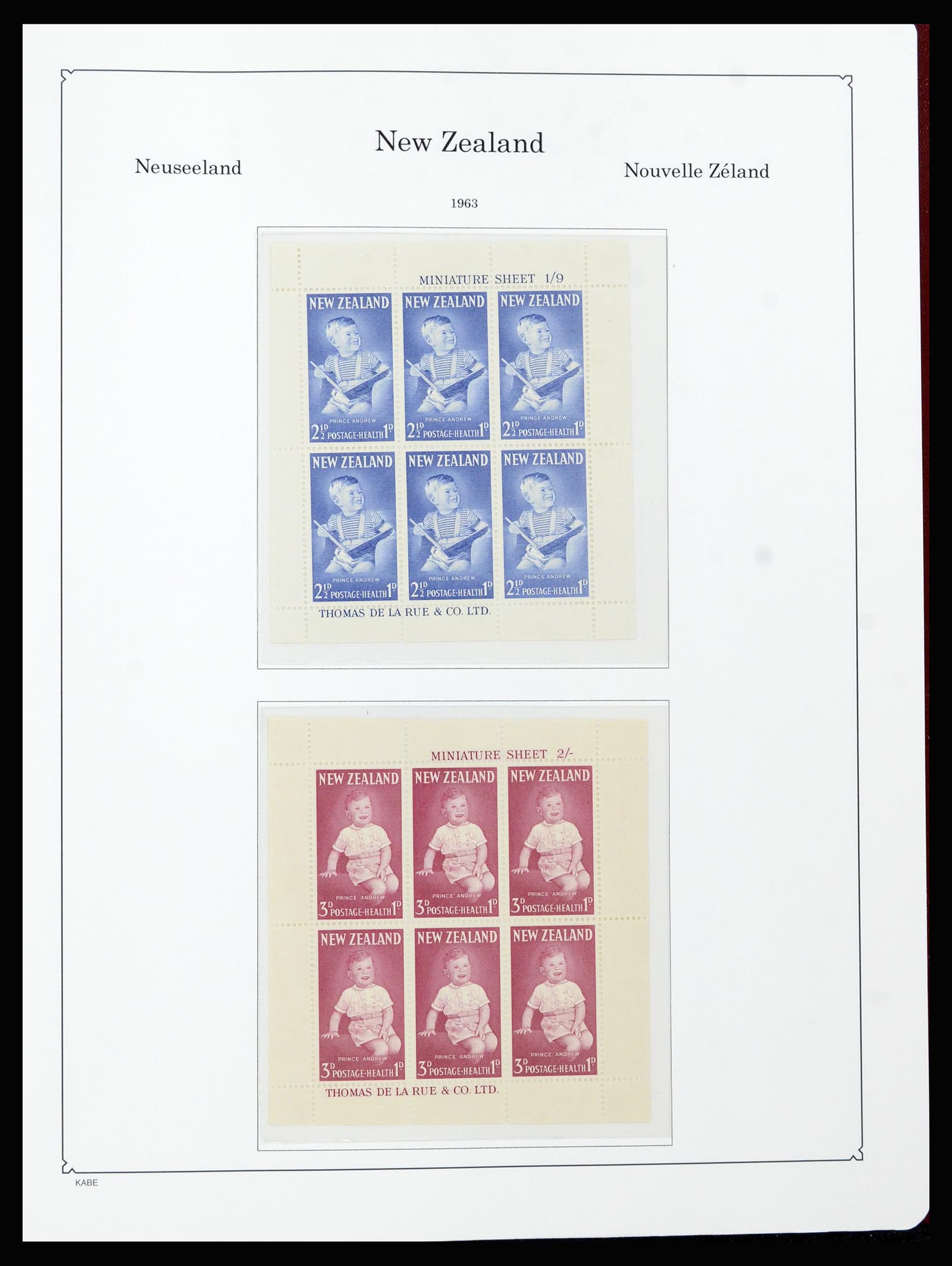 37148 066 - Postzegelverzameling 37148 Nieuw Zeeland speciaal verzameling 1953-19
