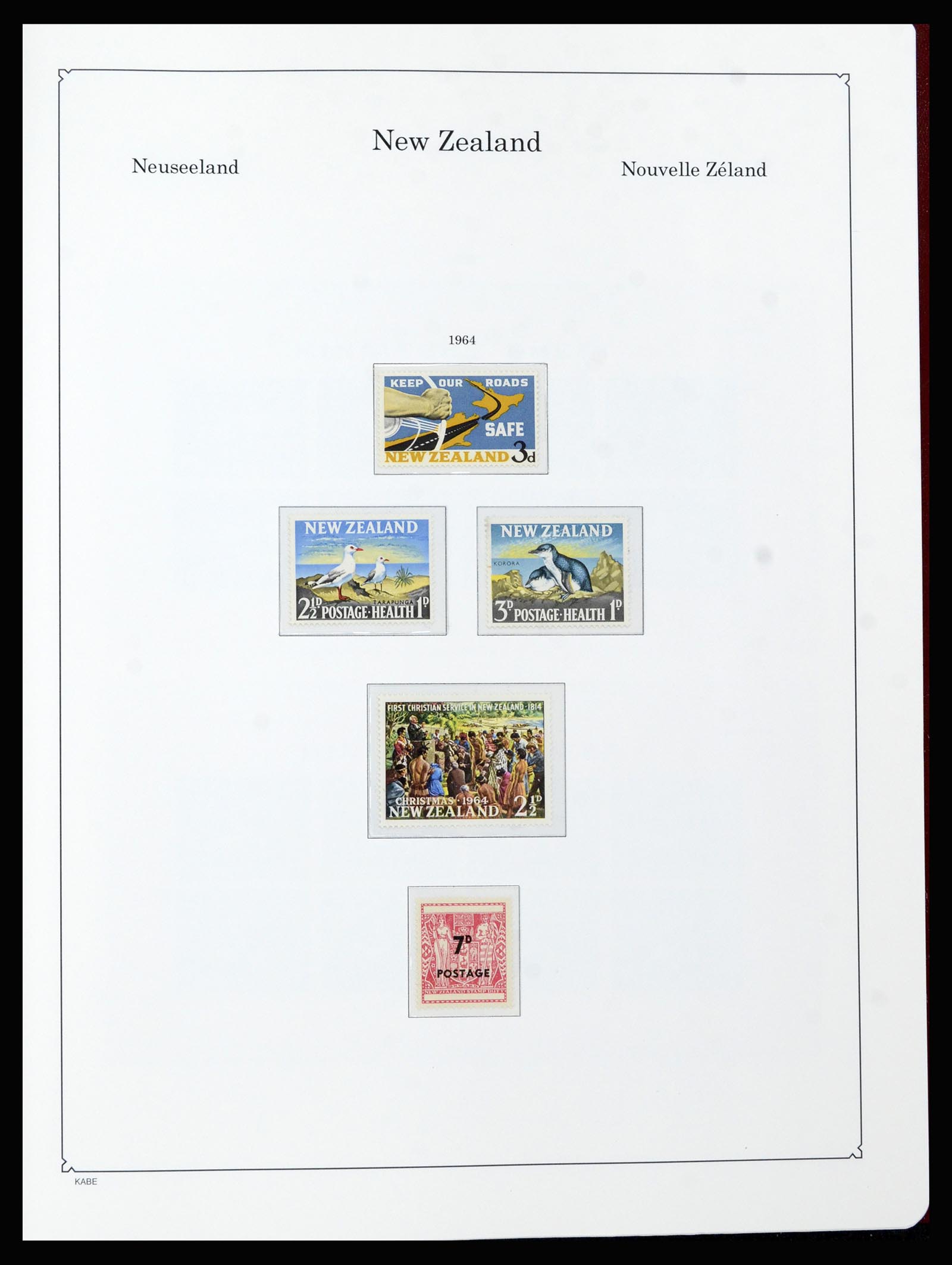 37148 067 - Stamp collection 37148 New Zealand specialised collection 1953-1995.