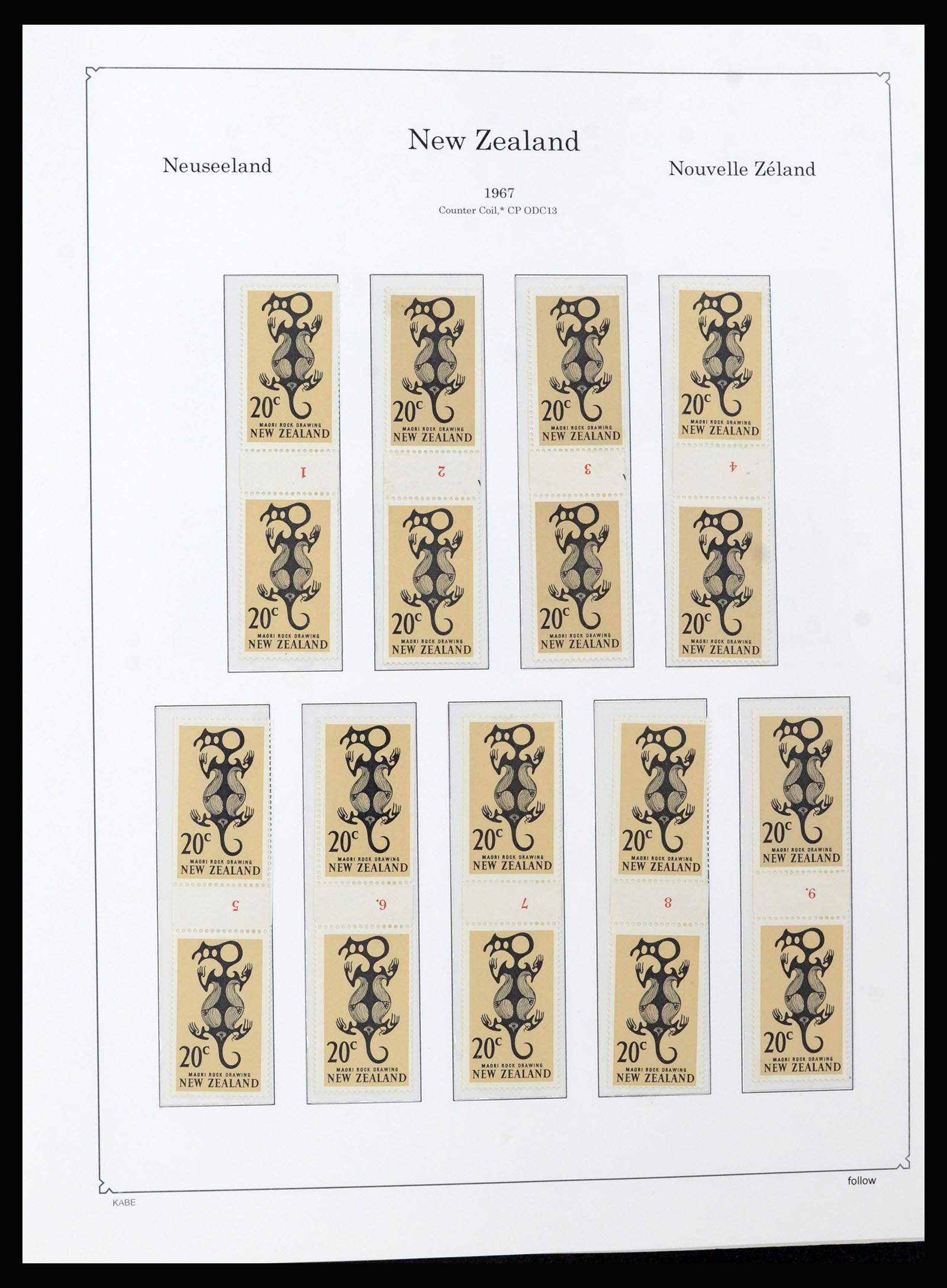 37148 085 - Postzegelverzameling 37148 Nieuw Zeeland speciaal verzameling 1953-19