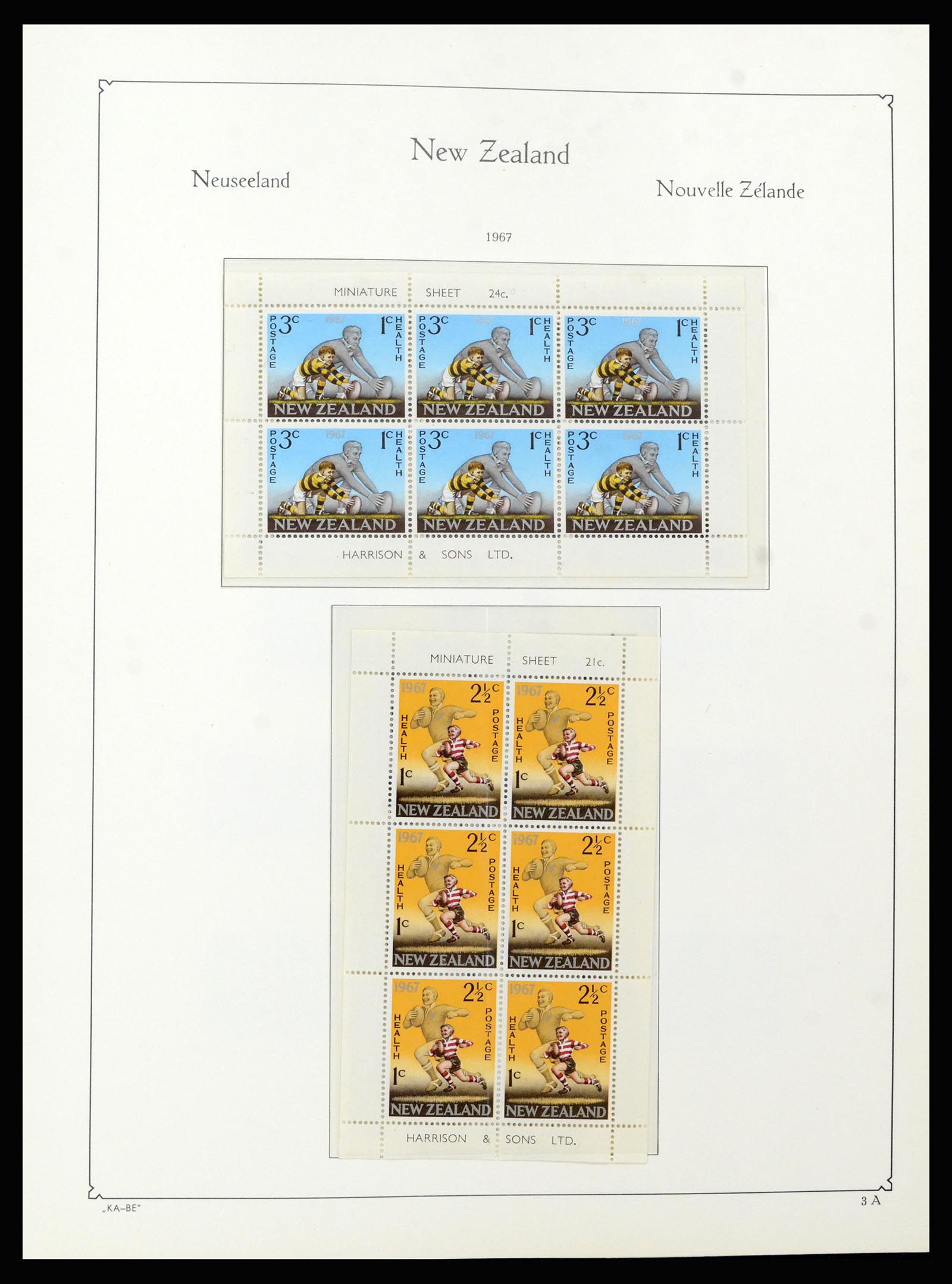37148 095 - Postzegelverzameling 37148 Nieuw Zeeland speciaal verzameling 1953-19