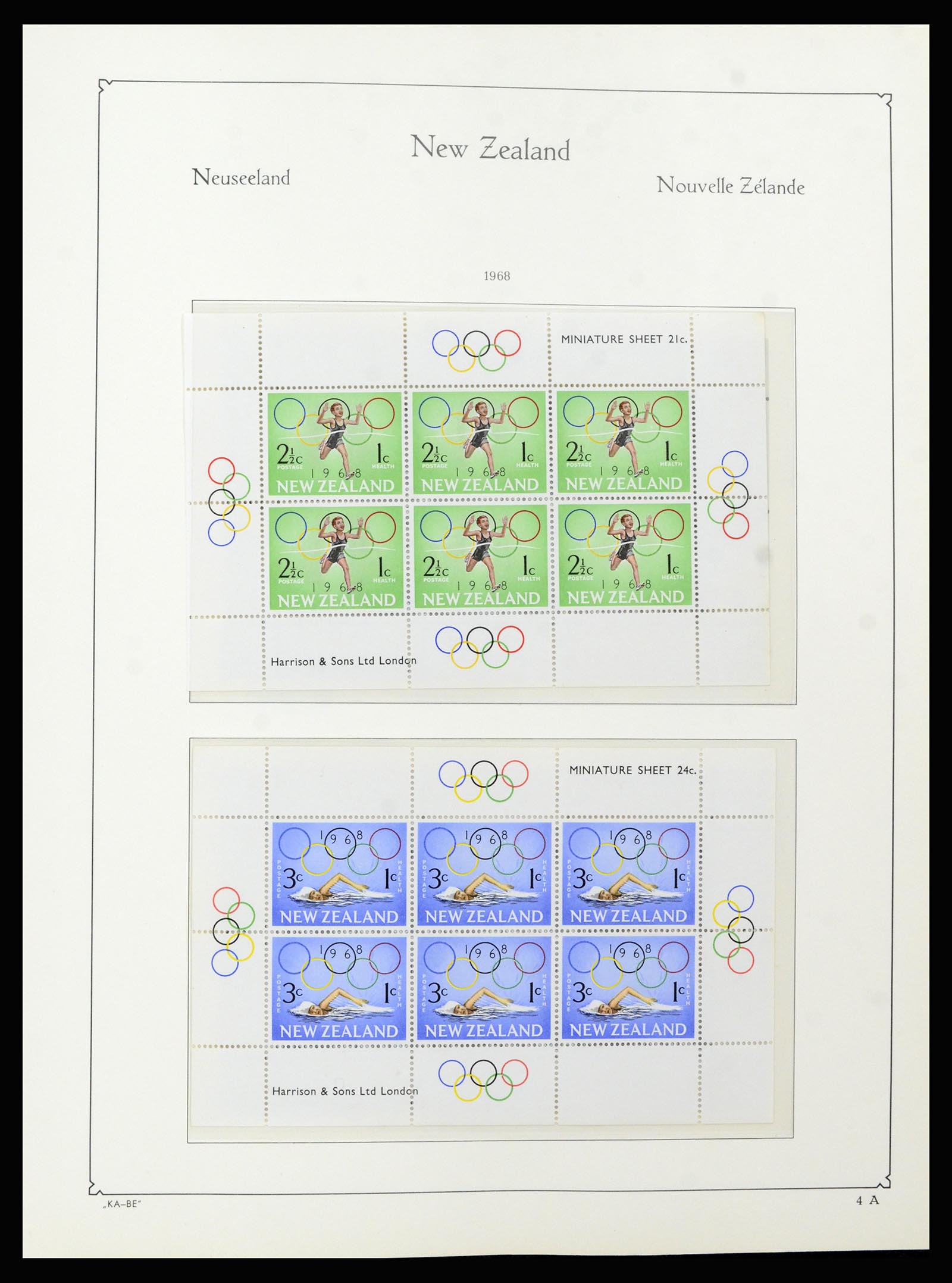 37148 097 - Postzegelverzameling 37148 Nieuw Zeeland speciaal verzameling 1953-19