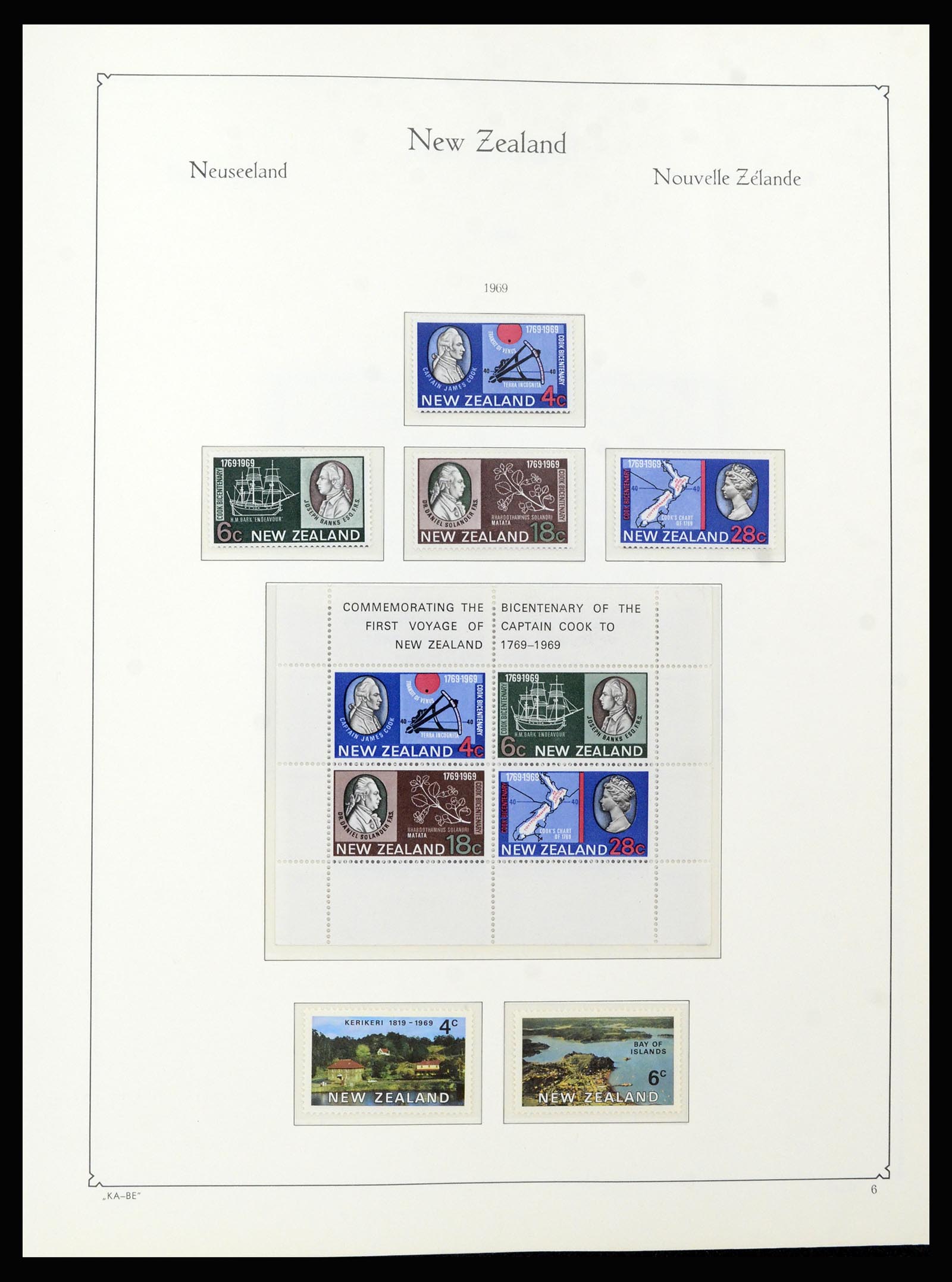 37148 100 - Postzegelverzameling 37148 Nieuw Zeeland speciaal verzameling 1953-19