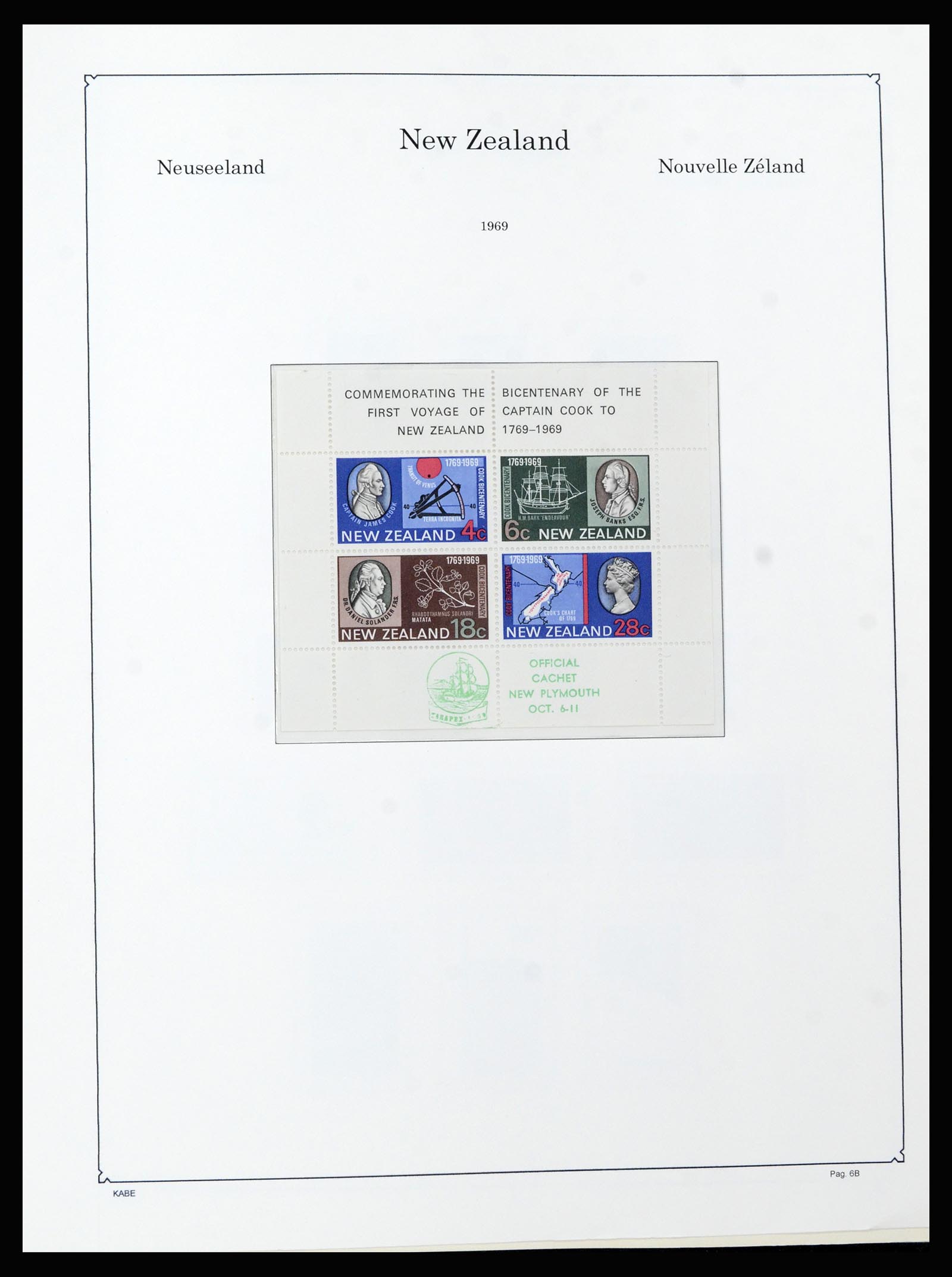37148 102 - Postzegelverzameling 37148 Nieuw Zeeland speciaal verzameling 1953-19