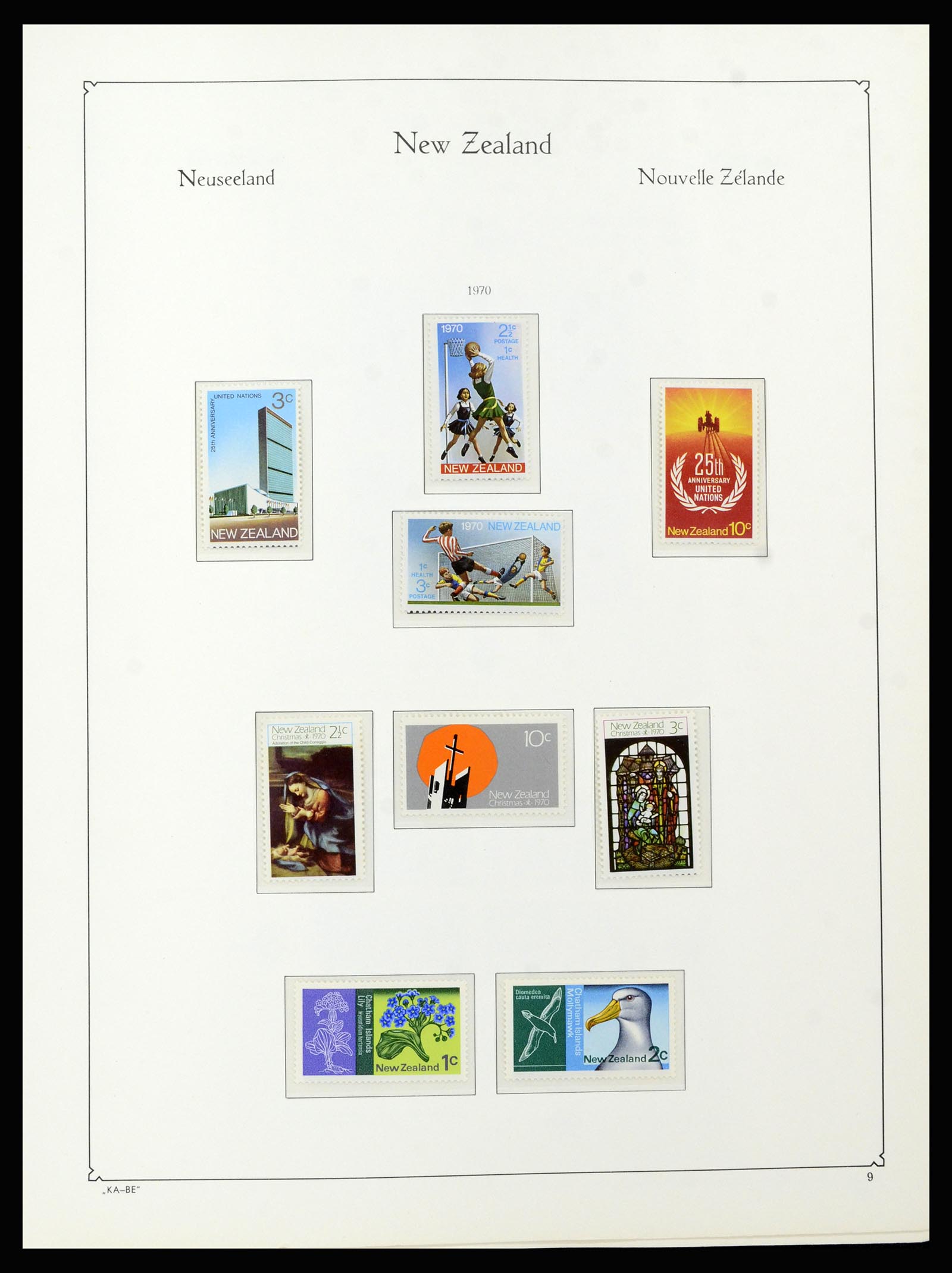 37148 111 - Postzegelverzameling 37148 Nieuw Zeeland speciaal verzameling 1953-19