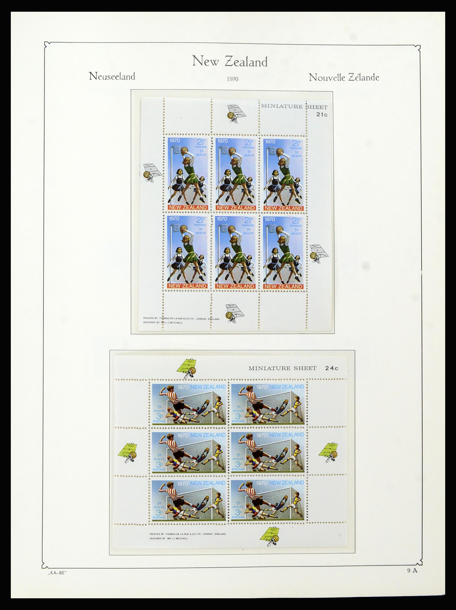 37148 112 - Postzegelverzameling 37148 Nieuw Zeeland speciaal verzameling 1953-19