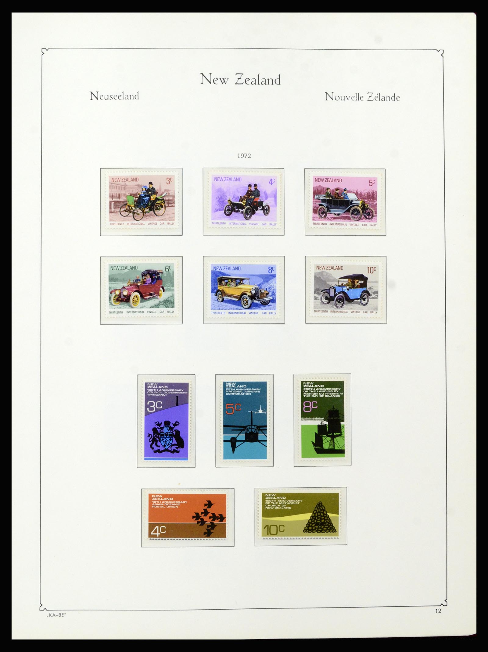 37148 117 - Postzegelverzameling 37148 Nieuw Zeeland speciaal verzameling 1953-19