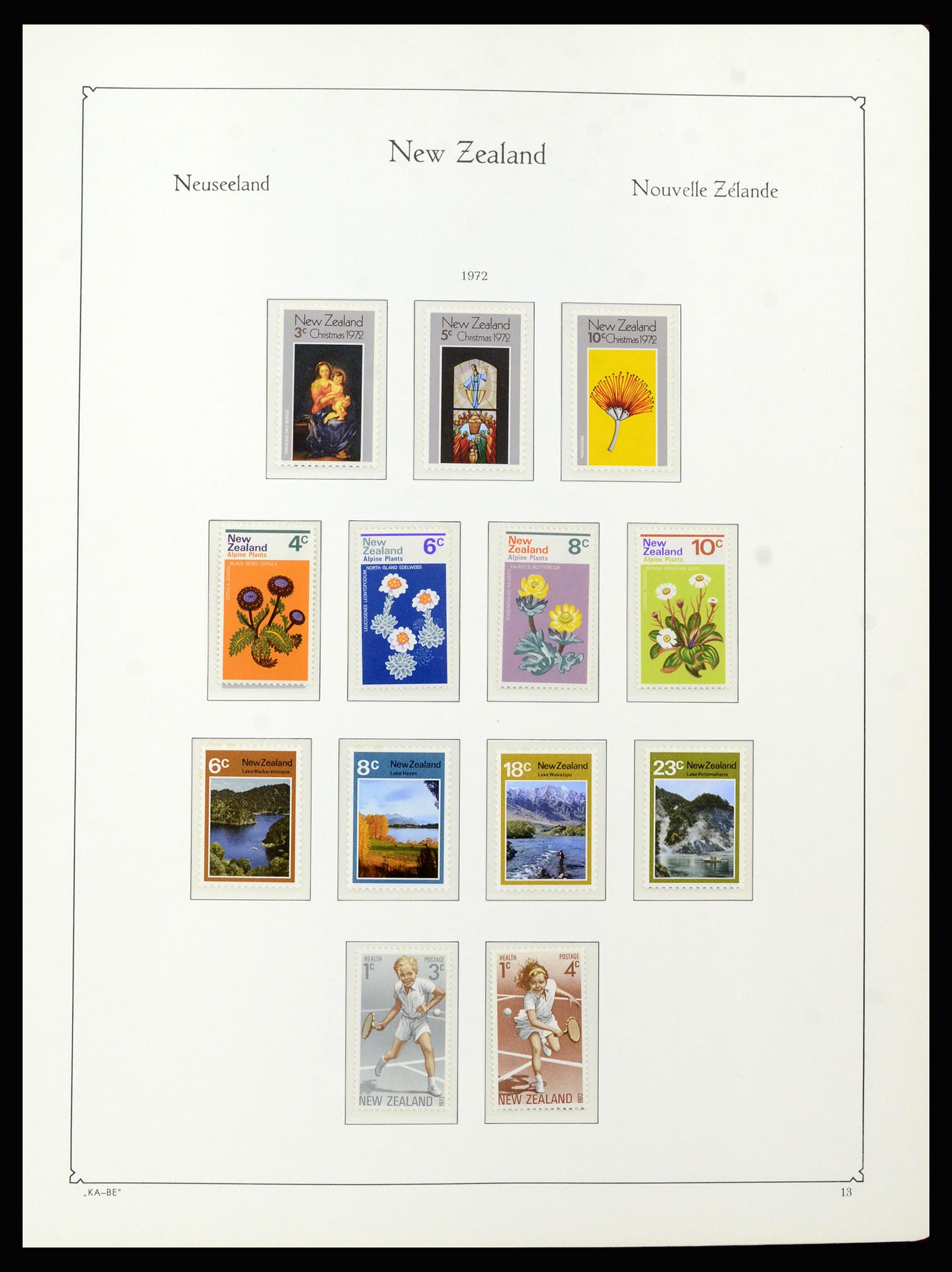 37148 118 - Postzegelverzameling 37148 Nieuw Zeeland speciaal verzameling 1953-19