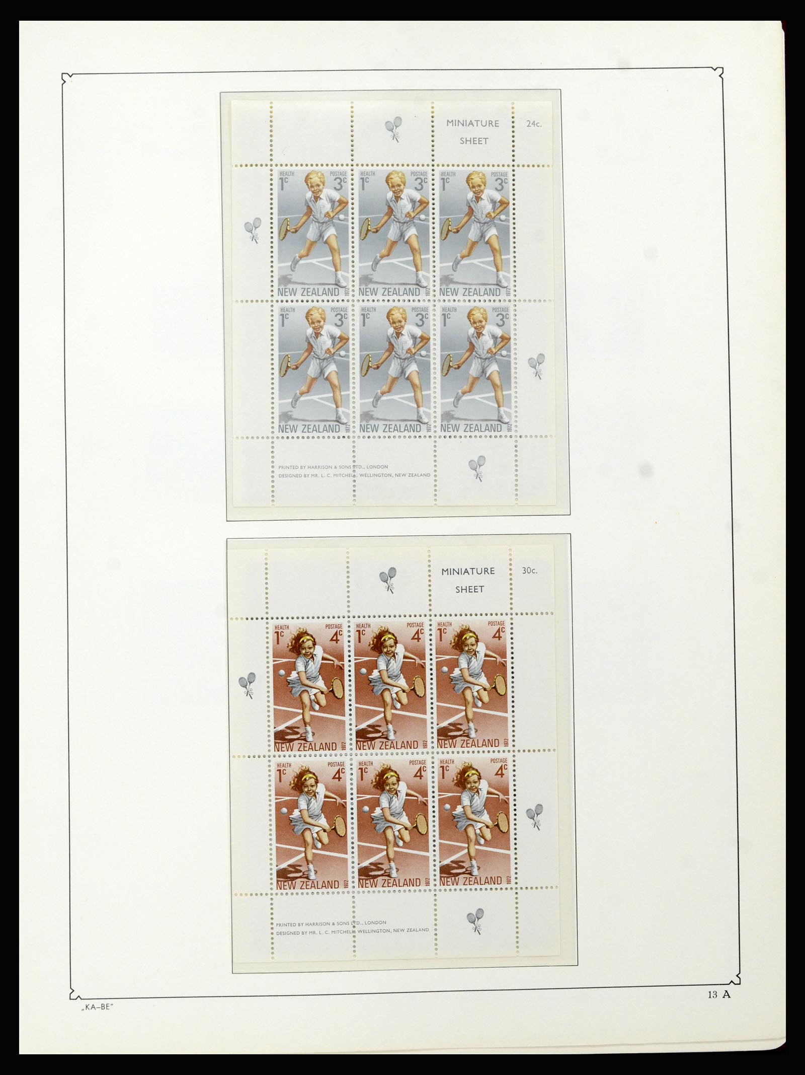 37148 119 - Postzegelverzameling 37148 Nieuw Zeeland speciaal verzameling 1953-19