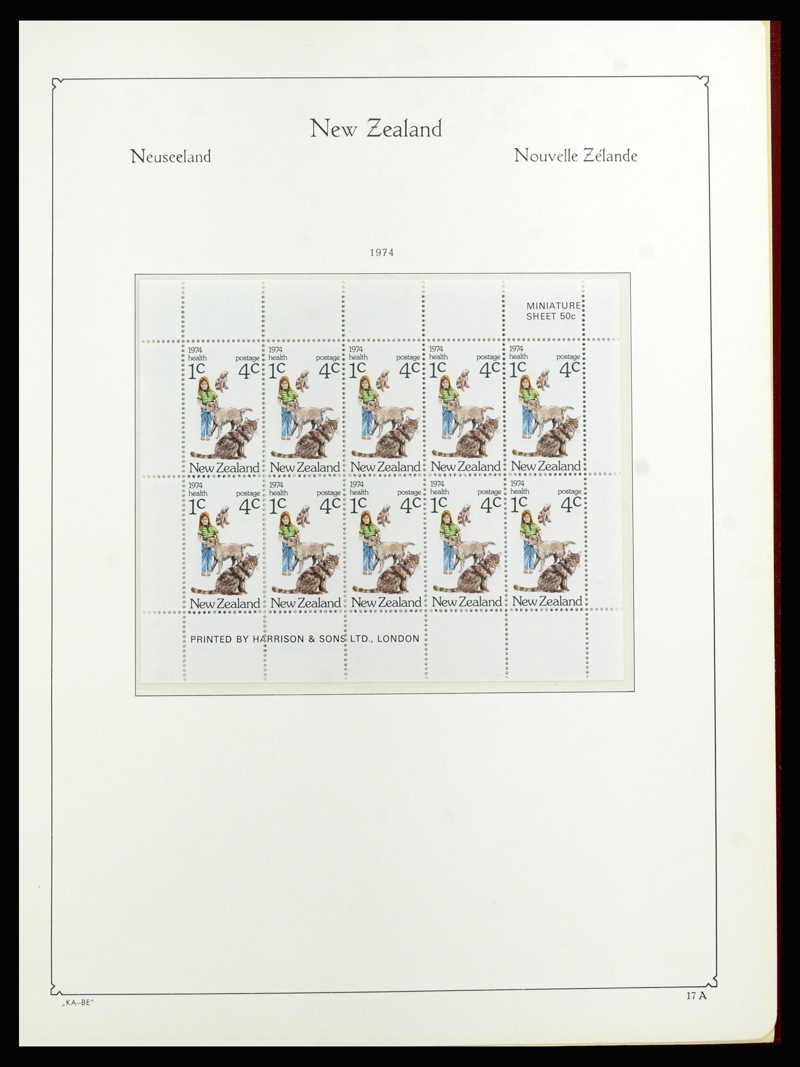 37148 126 - Postzegelverzameling 37148 Nieuw Zeeland speciaal verzameling 1953-19