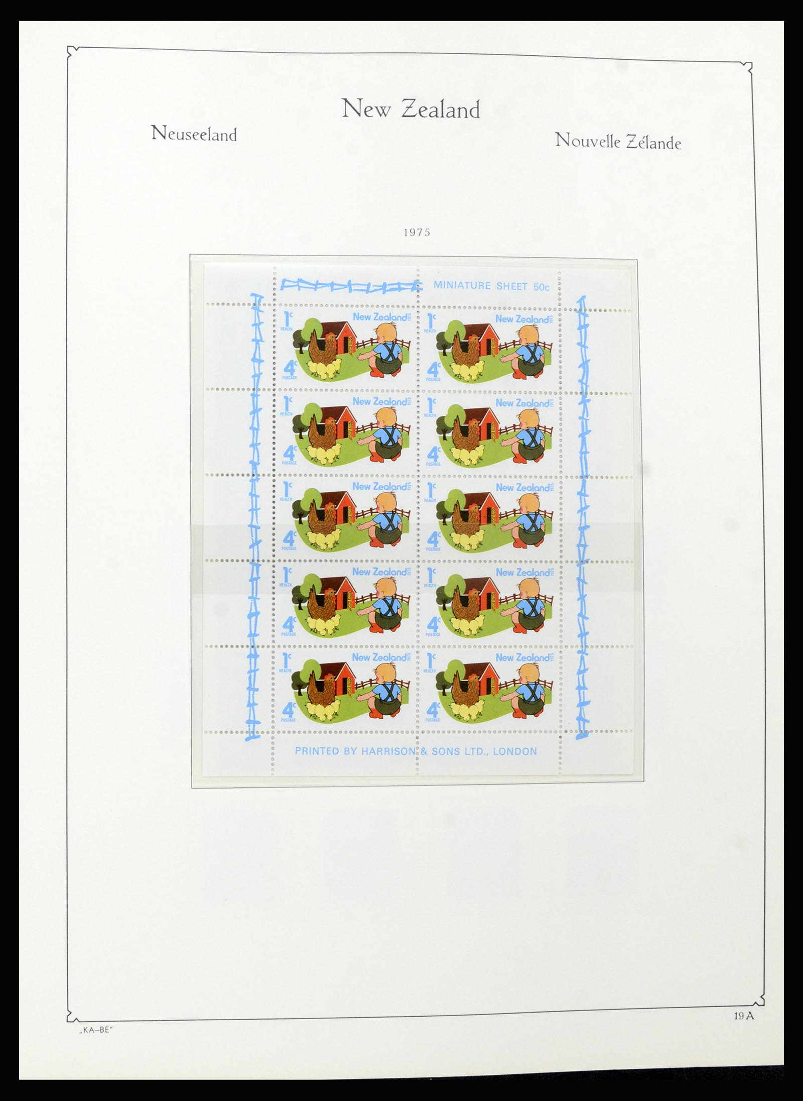 37148 129 - Postzegelverzameling 37148 Nieuw Zeeland speciaal verzameling 1953-19