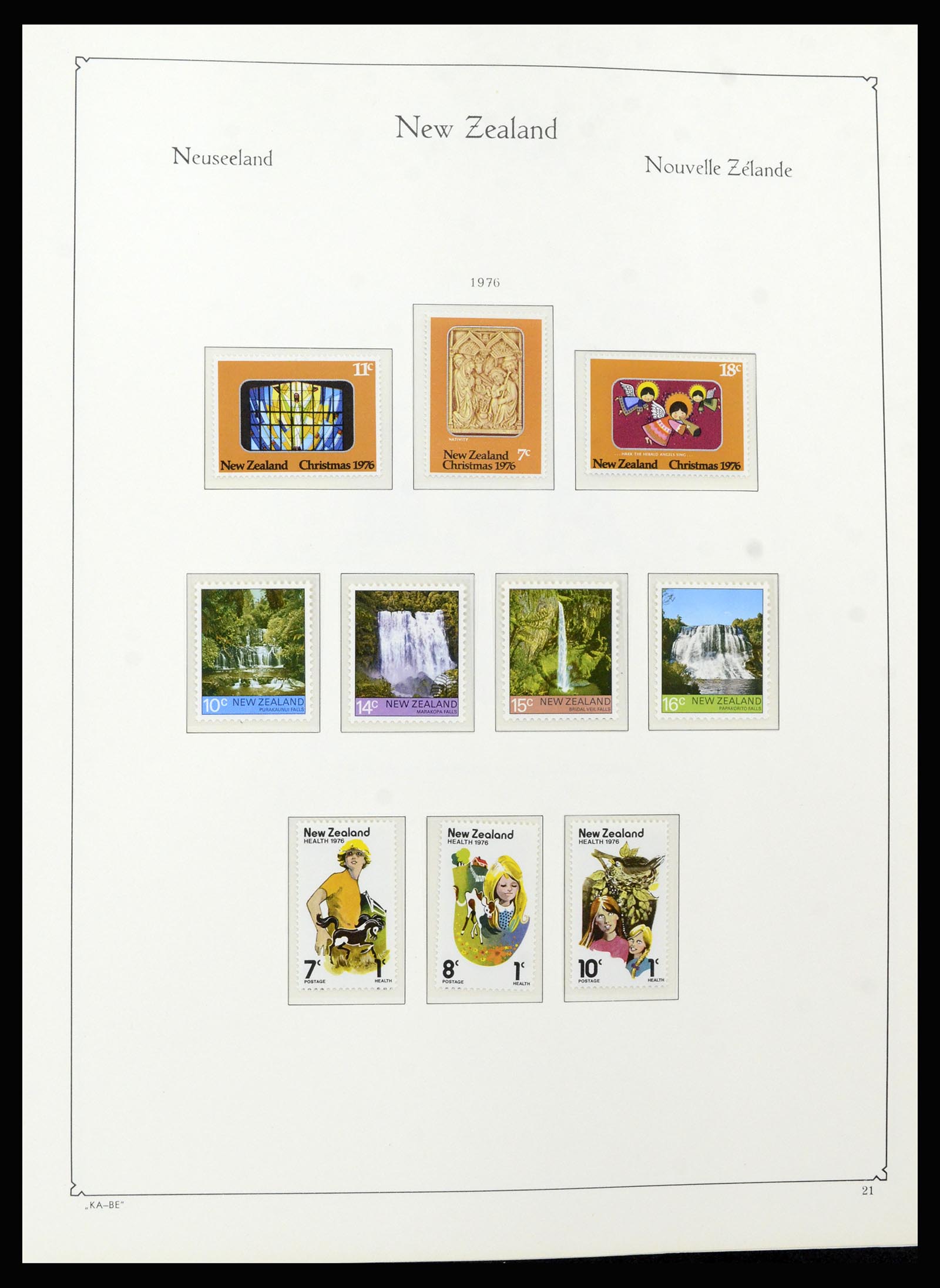 37148 131 - Postzegelverzameling 37148 Nieuw Zeeland speciaal verzameling 1953-19