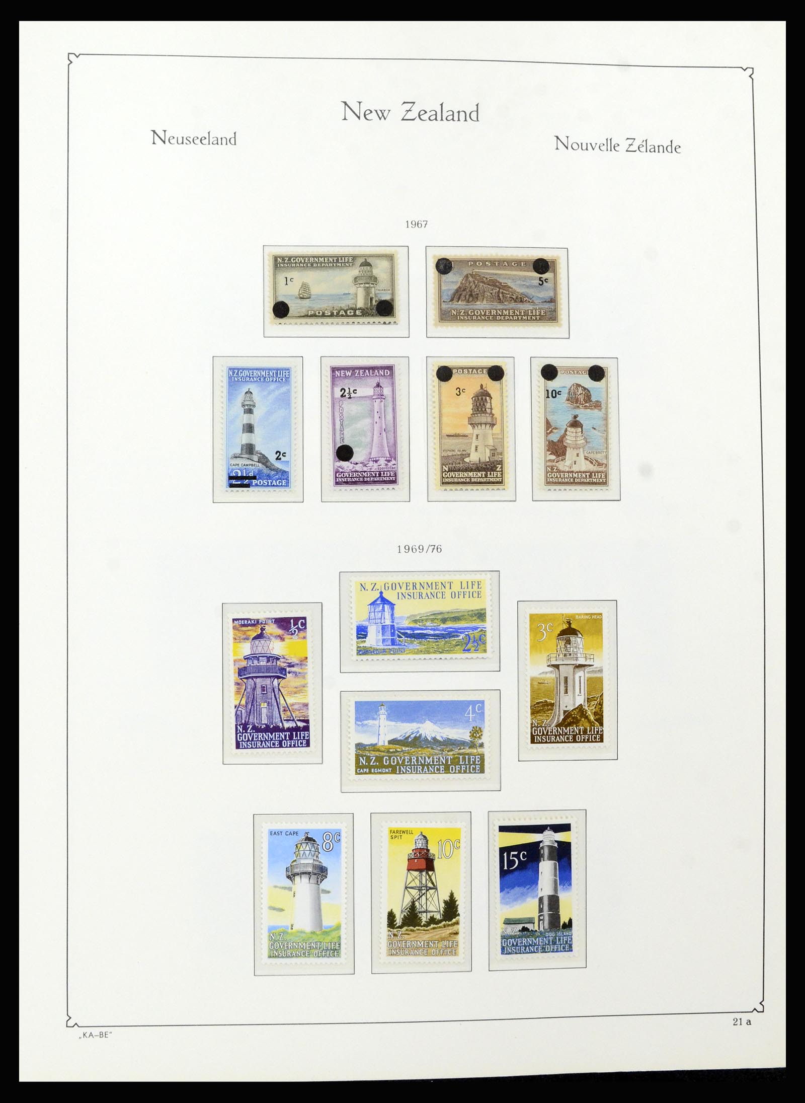 37148 133 - Postzegelverzameling 37148 Nieuw Zeeland speciaal verzameling 1953-19