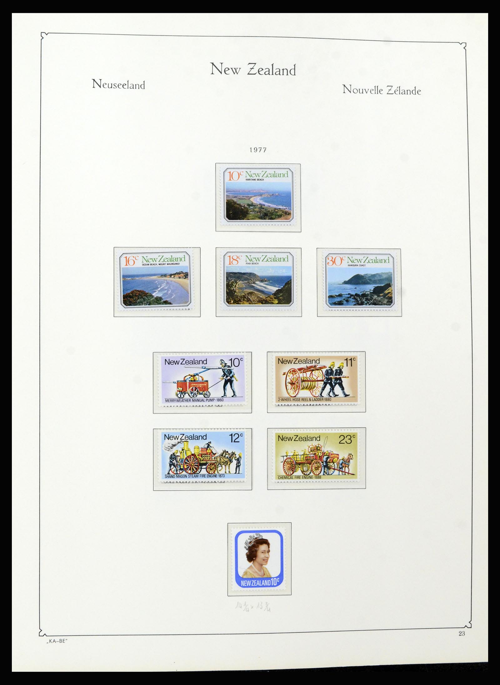 37148 135 - Postzegelverzameling 37148 Nieuw Zeeland speciaal verzameling 1953-19