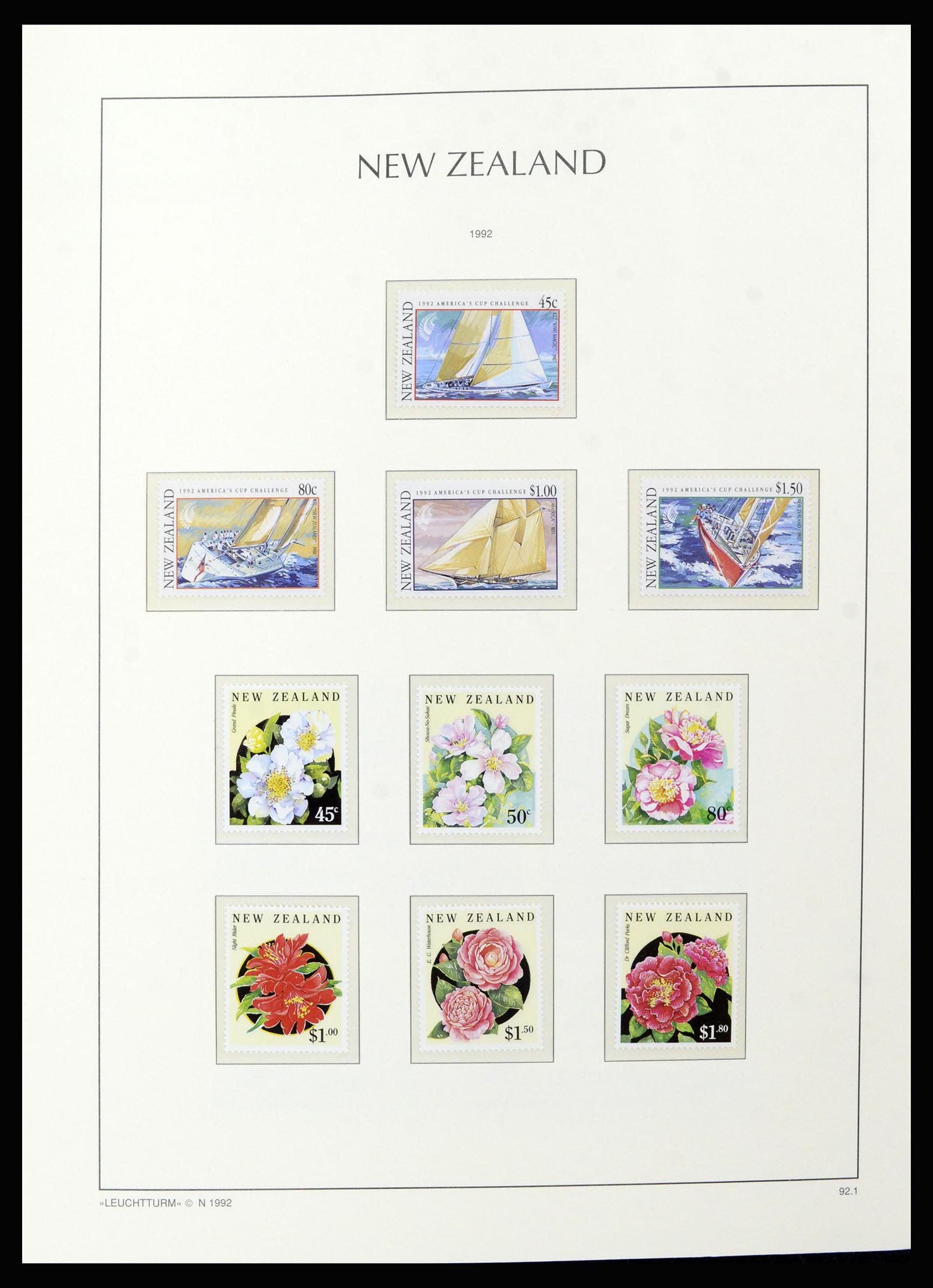 37148 241 - Postzegelverzameling 37148 Nieuw Zeeland speciaal verzameling 1953-19