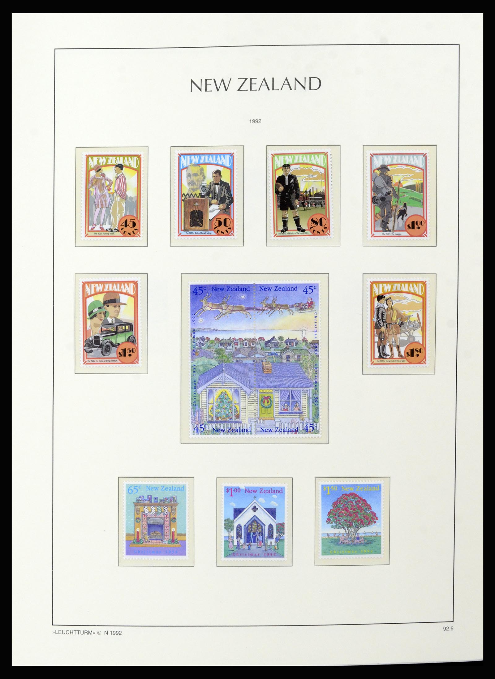 37148 247 - Postzegelverzameling 37148 Nieuw Zeeland speciaal verzameling 1953-19