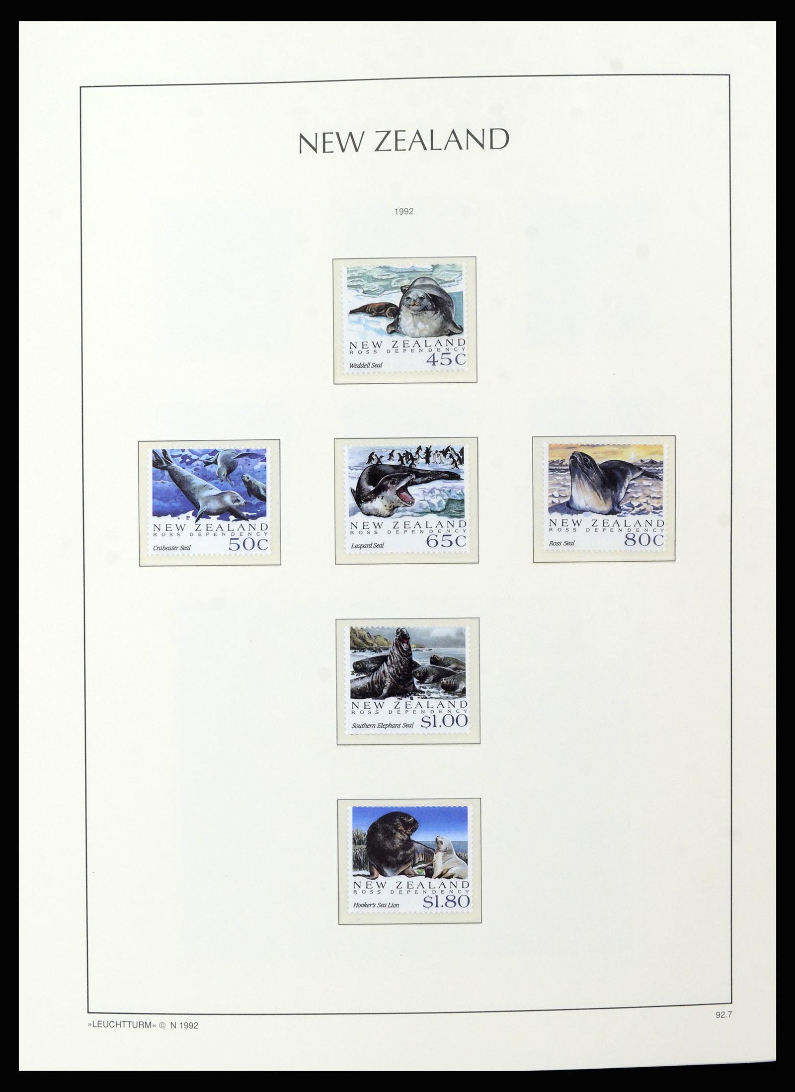 37148 248 - Postzegelverzameling 37148 Nieuw Zeeland speciaal verzameling 1953-19